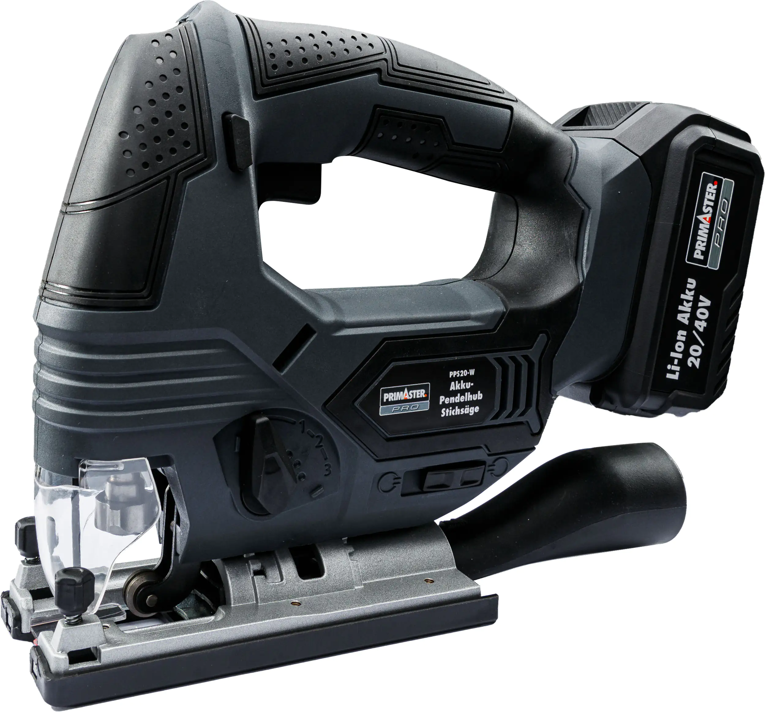 Primaster Pro Akku-Pendelhubstichsäge PPS20-W 20 V Solo