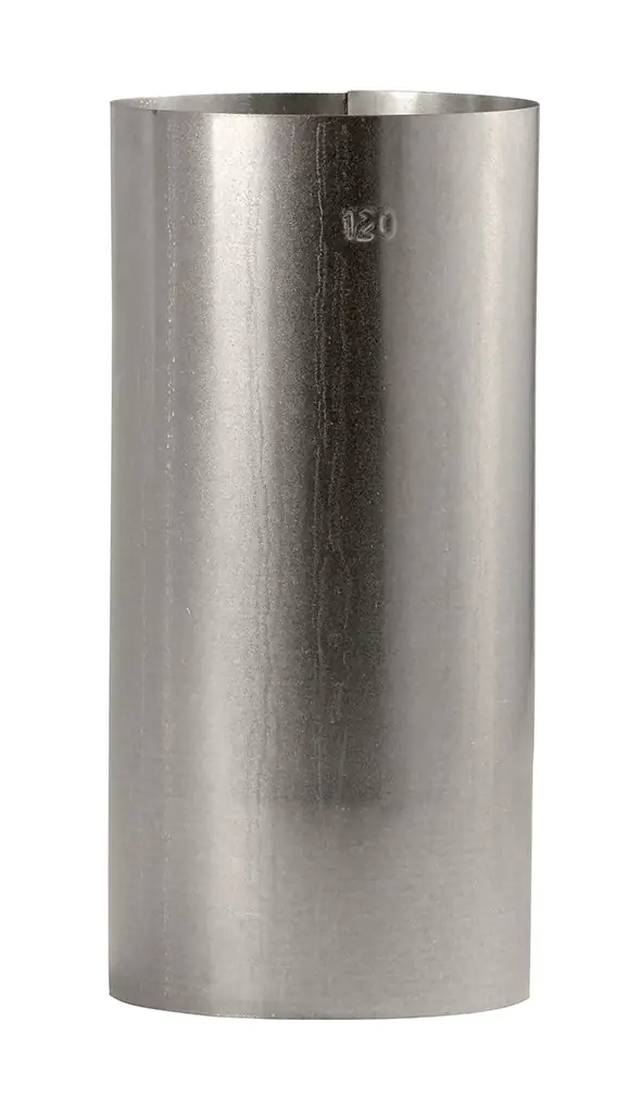 FireFix Ofenrohr Ø 120 mm, 25 cm, feueraluminiert