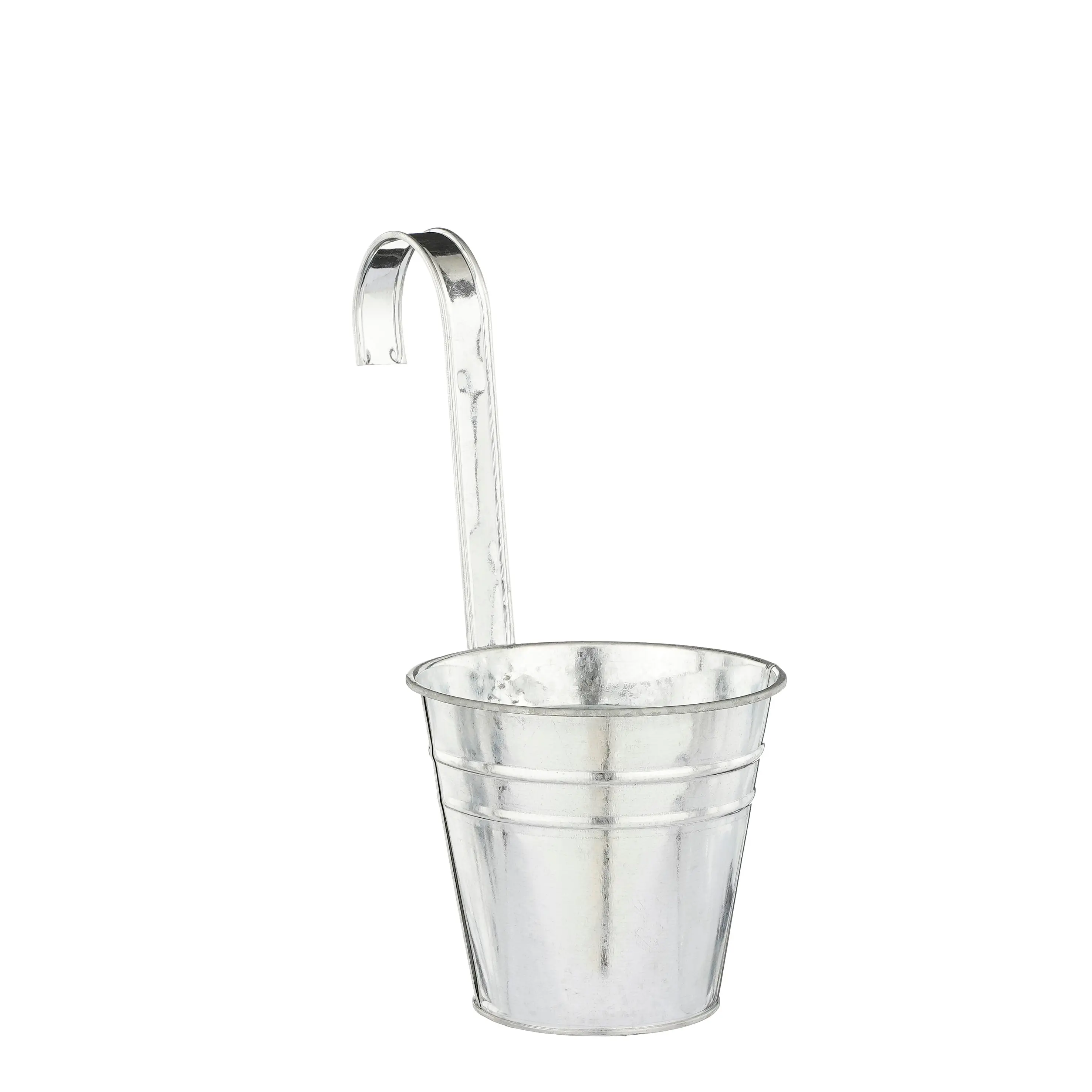 Mica Decorations Blumentopf Eisen Joey hängend grau Ø 13 x 12 cm