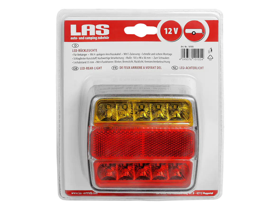 LAS LED Rückleuchte 12V rechts oder links