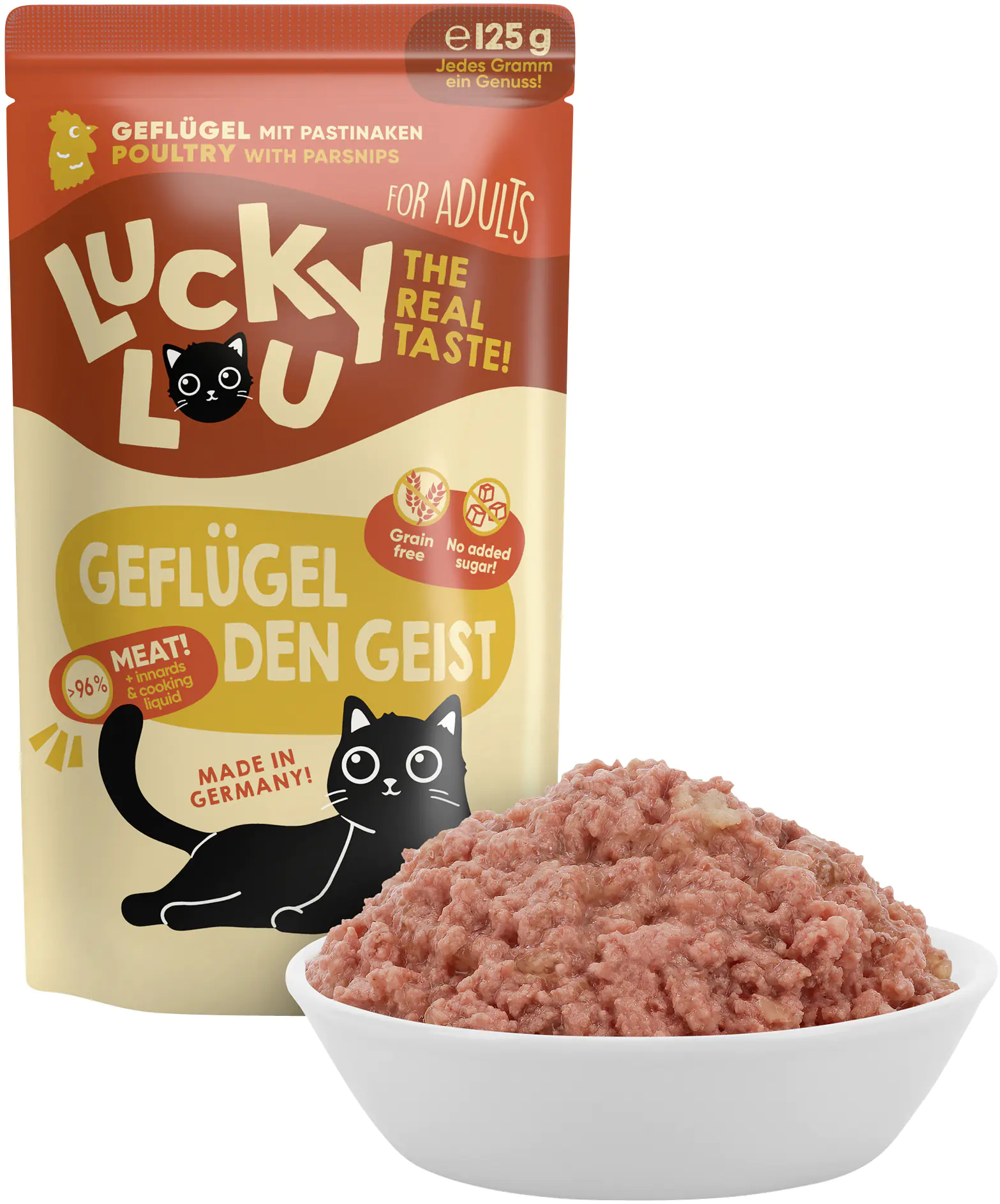 Lucky Lou Lifestage Adult Geflügel 125g Lucky Lou Lifestage Adult Geflügel 125g