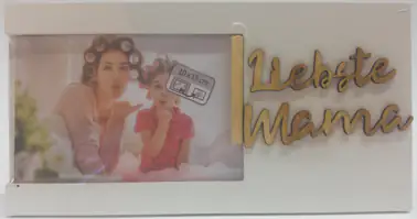 Portrait Bilderrahmen Beste Mama weiß, 10 x 15 cm Portrait Bilderrahmen Beste Mama weiß, 10 x 15 cm