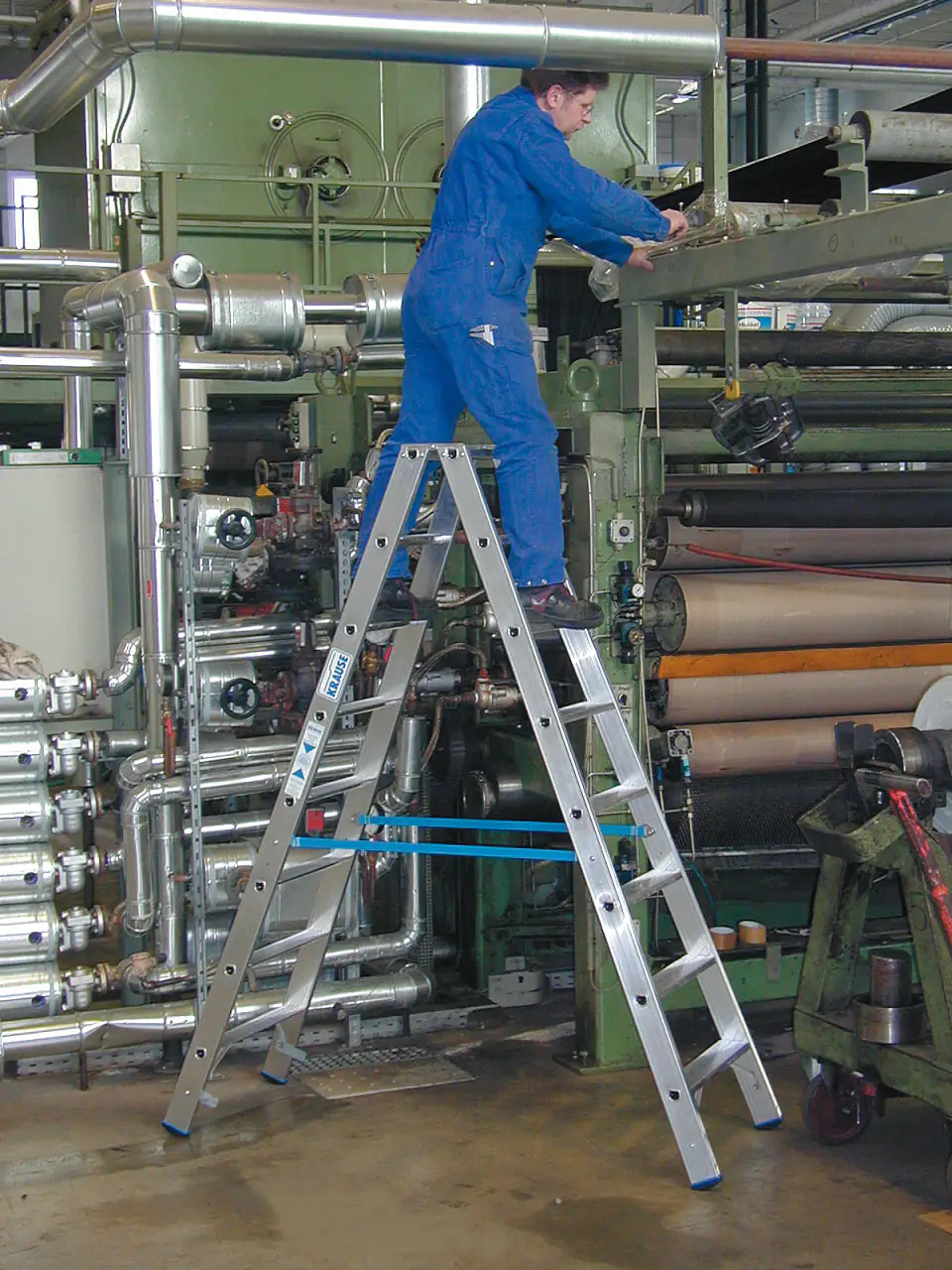 Krause Aluminium-Doppelleiter STABILO 3,40 m