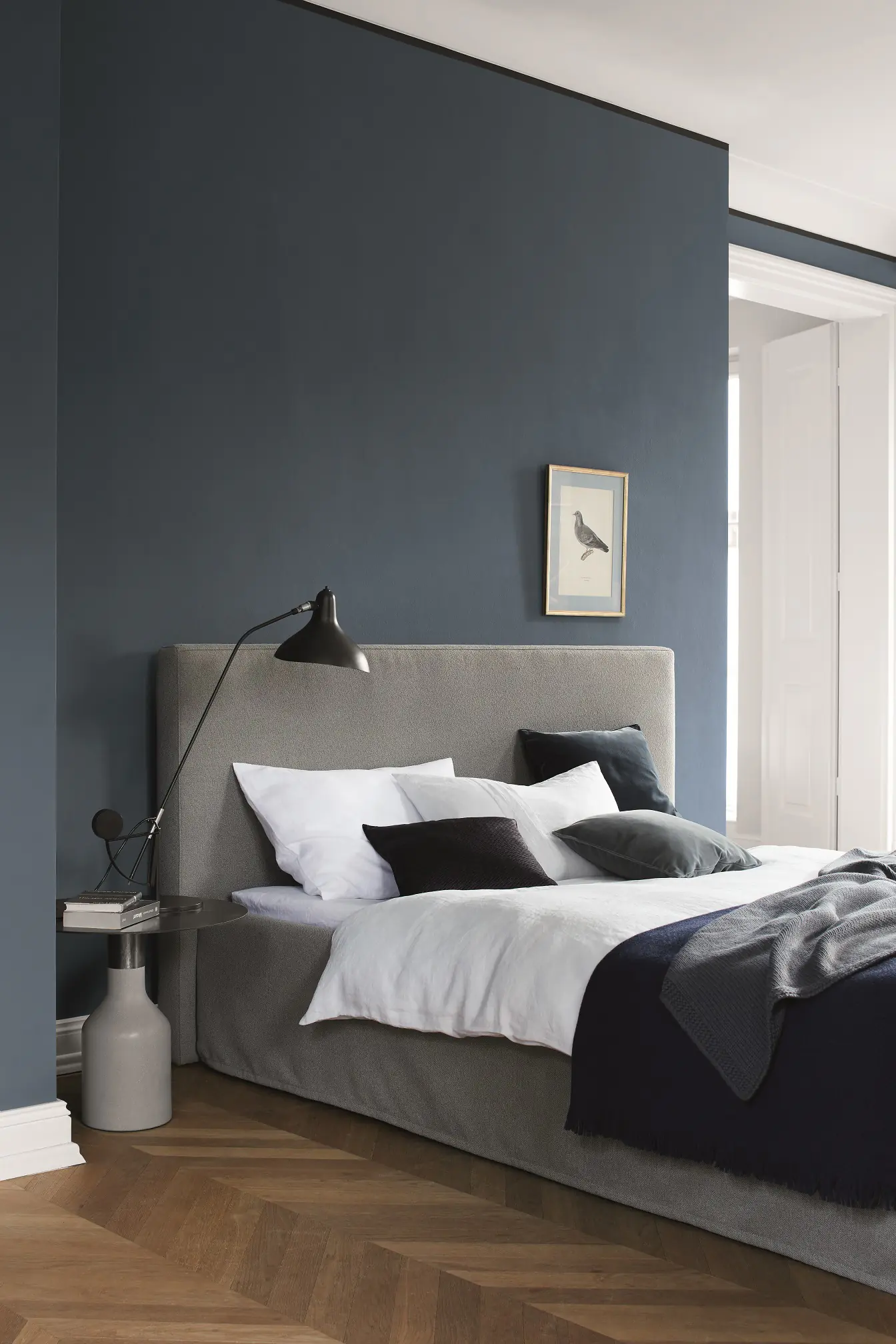 Alpina Feine Farben Wandfarbe No. 40 Himmlische Nachtmusik - tiefes mitternachtsblau 2,5 L