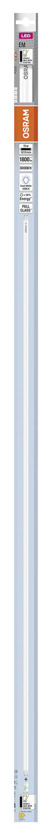 Osram LED Röhre T8 1,2 m G13 15 W neutralweiß