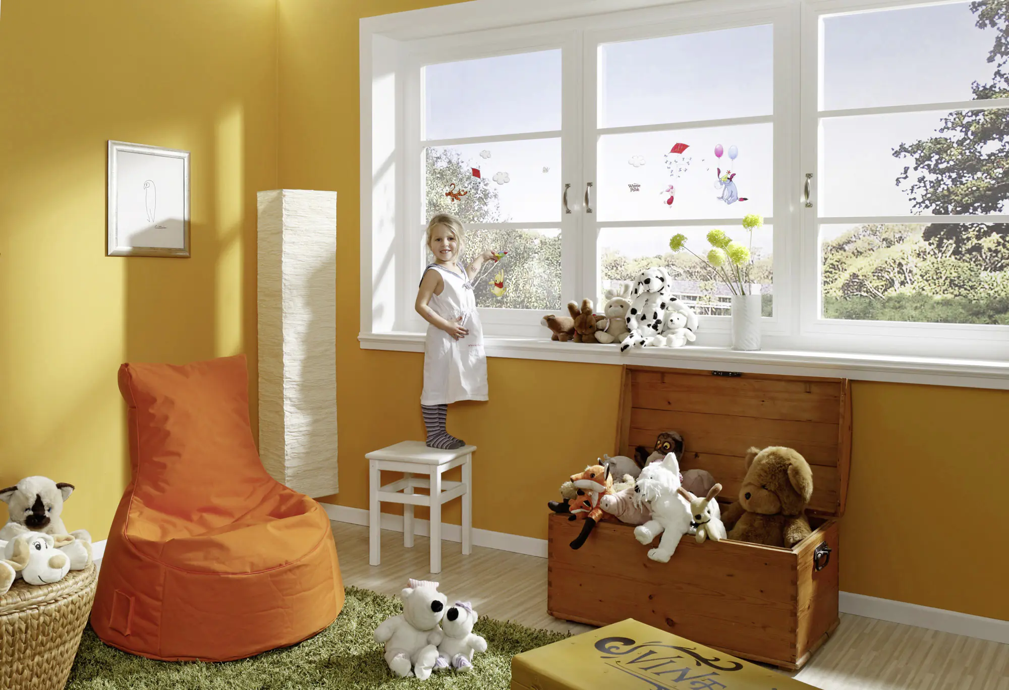 Komar Windowsticker Winnie Pooh Disney 31 x 31 cm