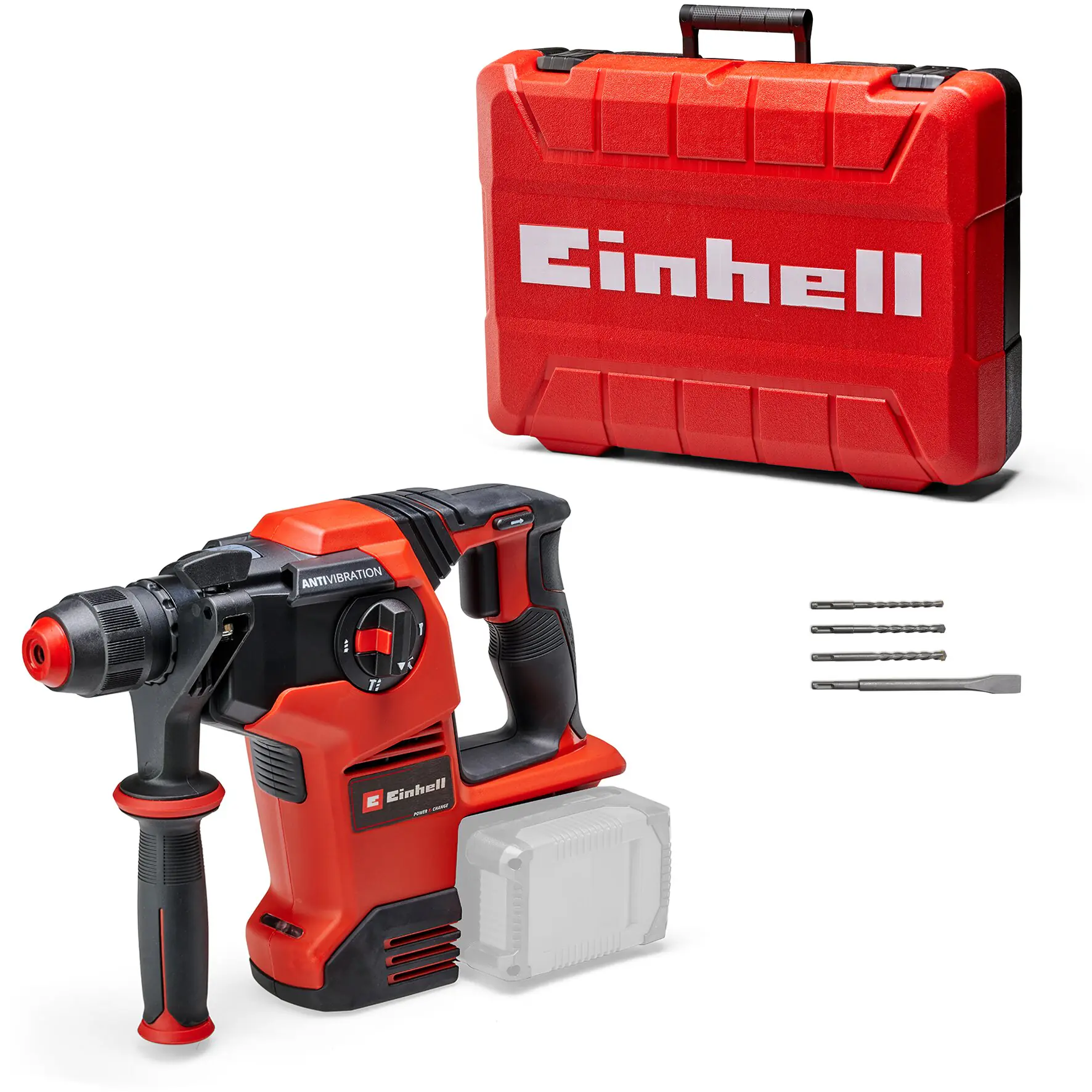 Einhell Professional Akku-Bohrhammer TP-HD 36/30 Li BL +4 Solo