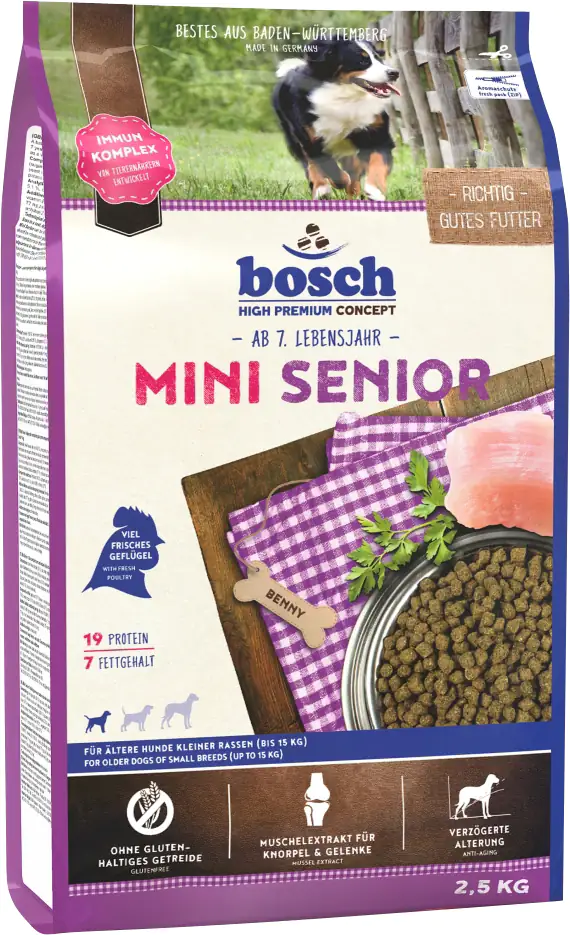 Bosch Mini Senior 2,5 kg