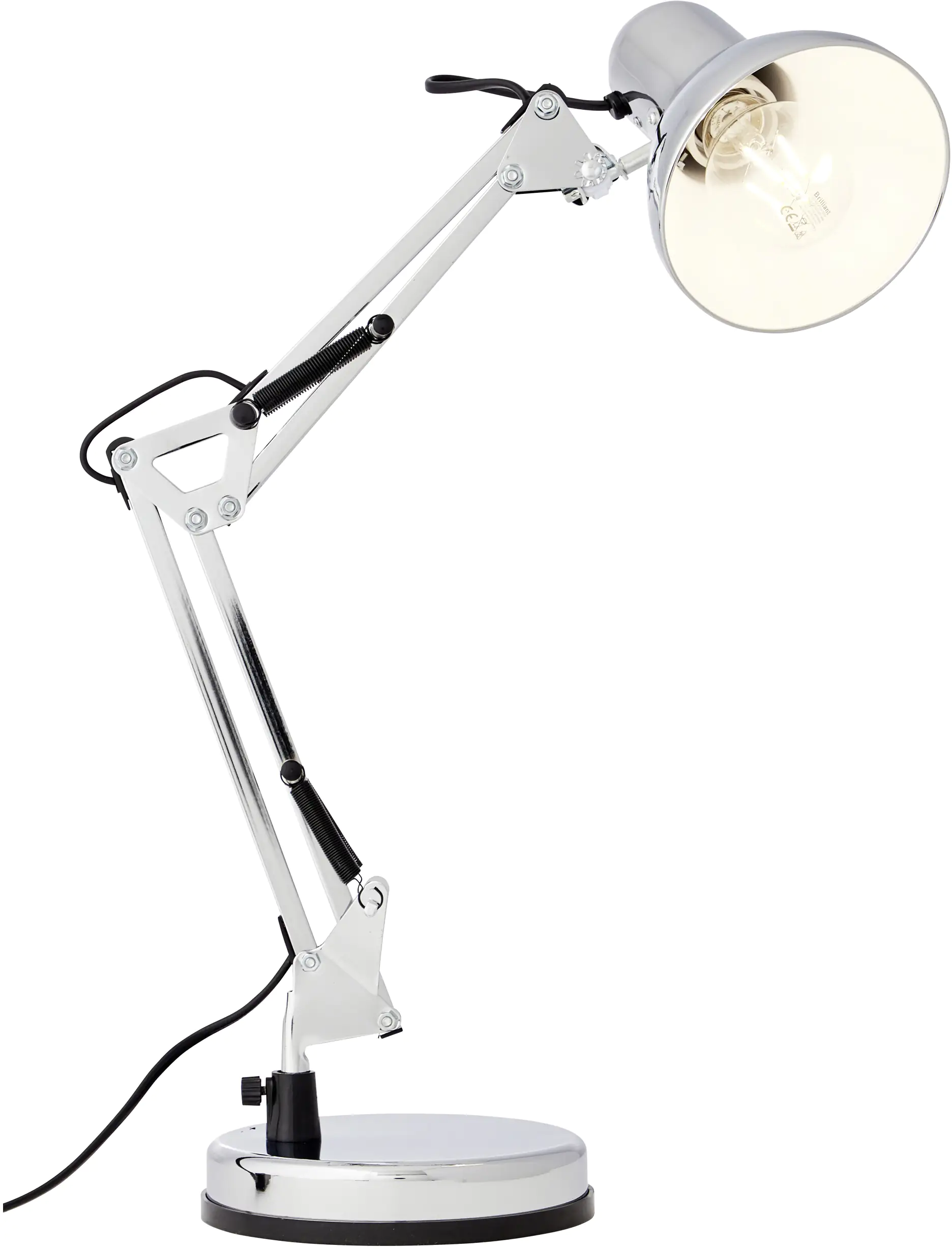 Brilliant Tischleuchte Henry 50 x 15,5 cm E27, max. 28 W, verstellbar Brilliant Tischleuchte Henry 50 x 15,5 cm E27, max. 28 W, verstellbar