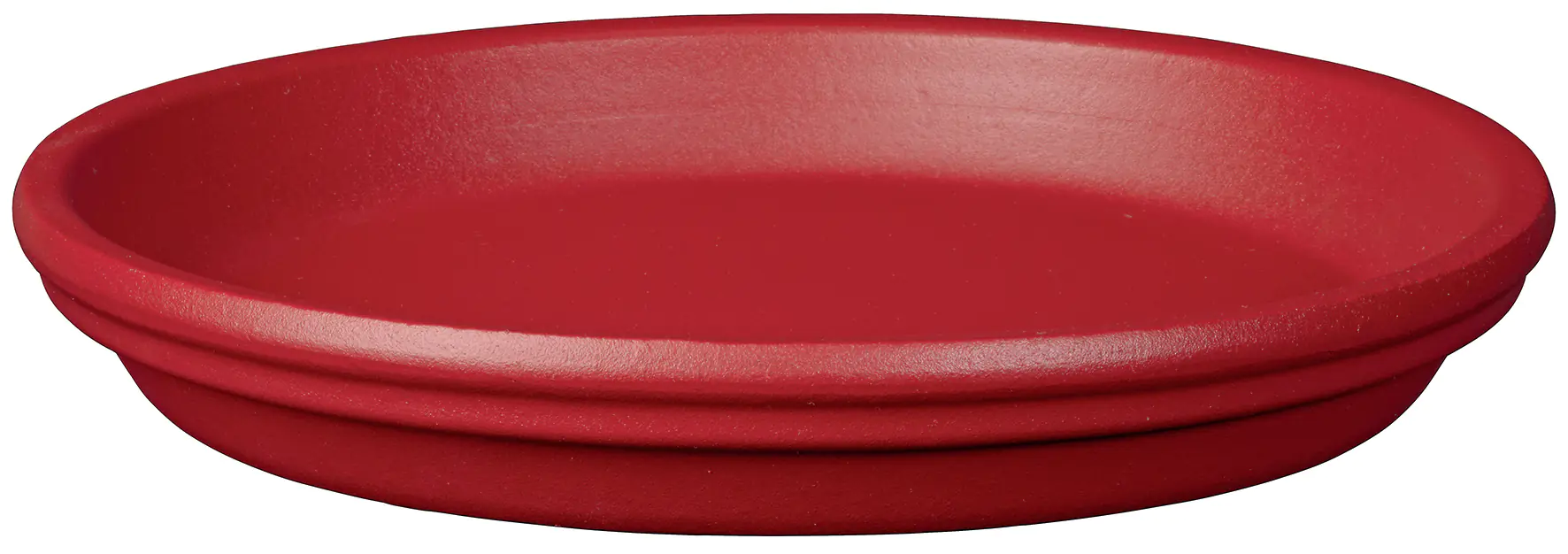Bigband Untersetzer Ø 23 cm Terrakotta rot