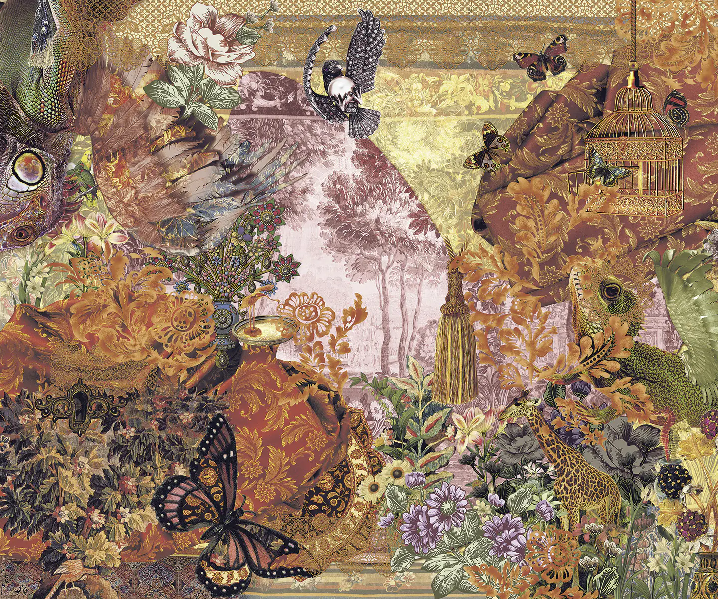 Komar Vlies Fototapete Gobelin 300 x 250 cm 