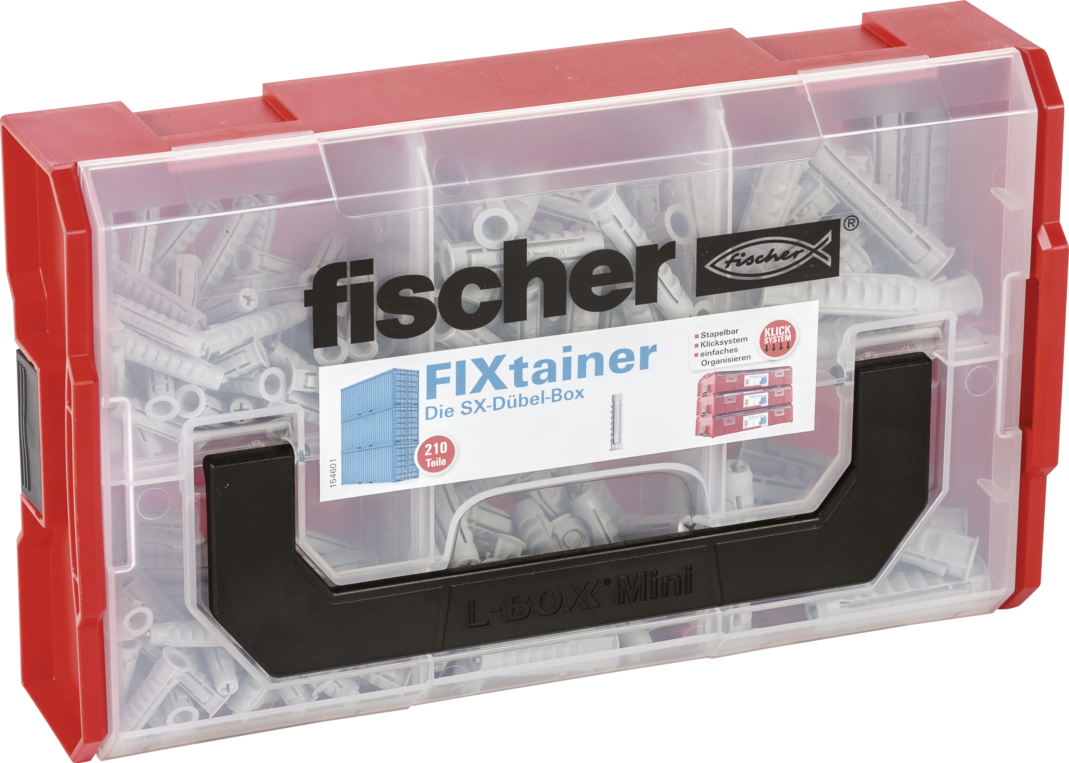 Fischer Dübel SX Fixtrainer - 210 Stück Fischer Dübel SX Fixtrainer - 210 Stück