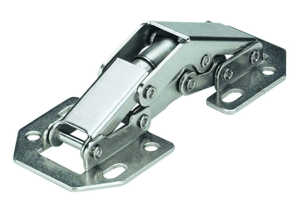 4008057026000 Hettich Mini-Aufschraubscharnier mit Feder 77 x 33 mm 6 Stück