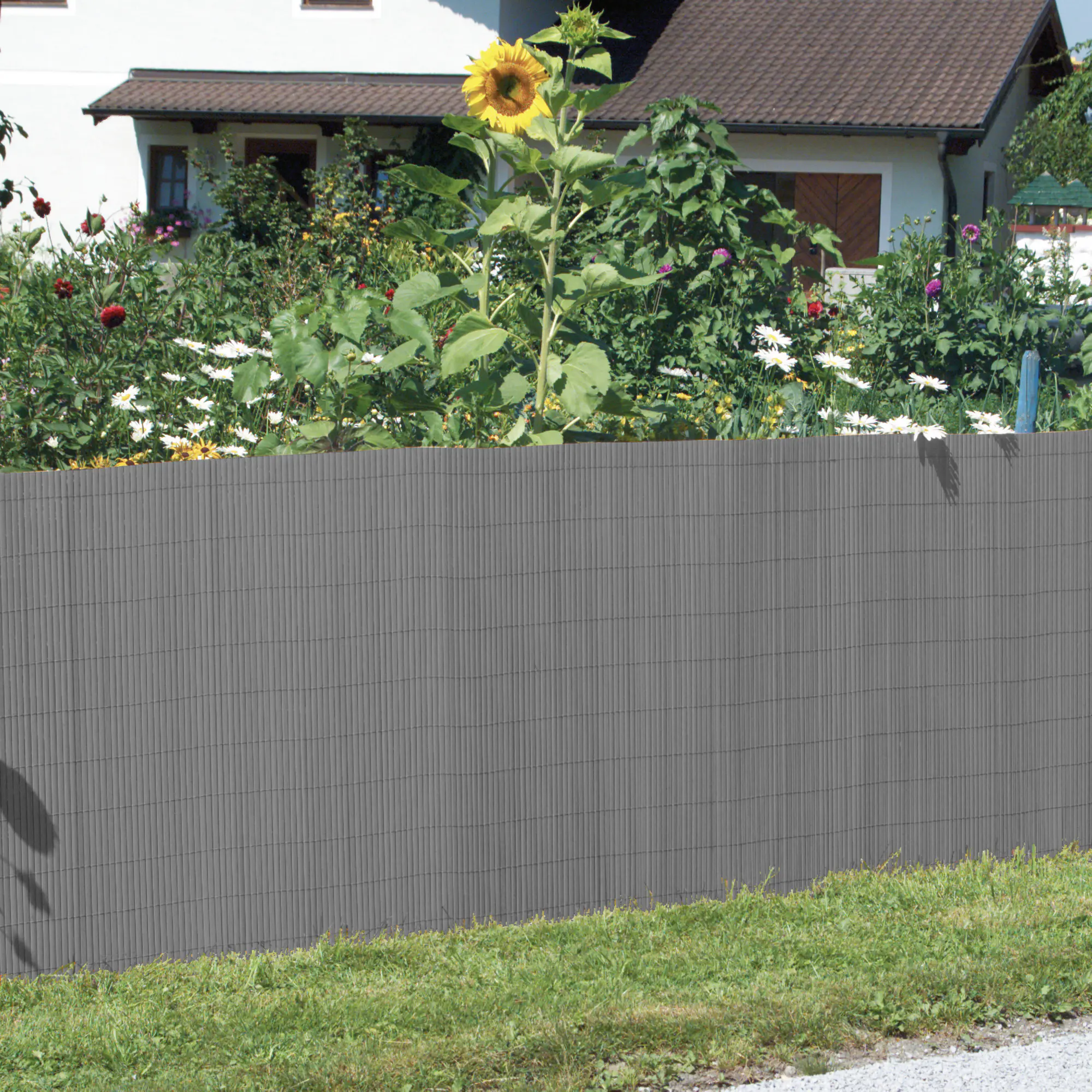 Windhager Sichtschutzmatte Presidio anthrazit 0,9 x 3 m