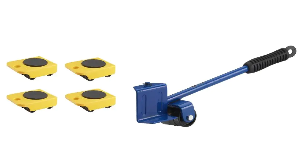 Transporthelfer Möbelheber inkl. 4 Möbelrollern