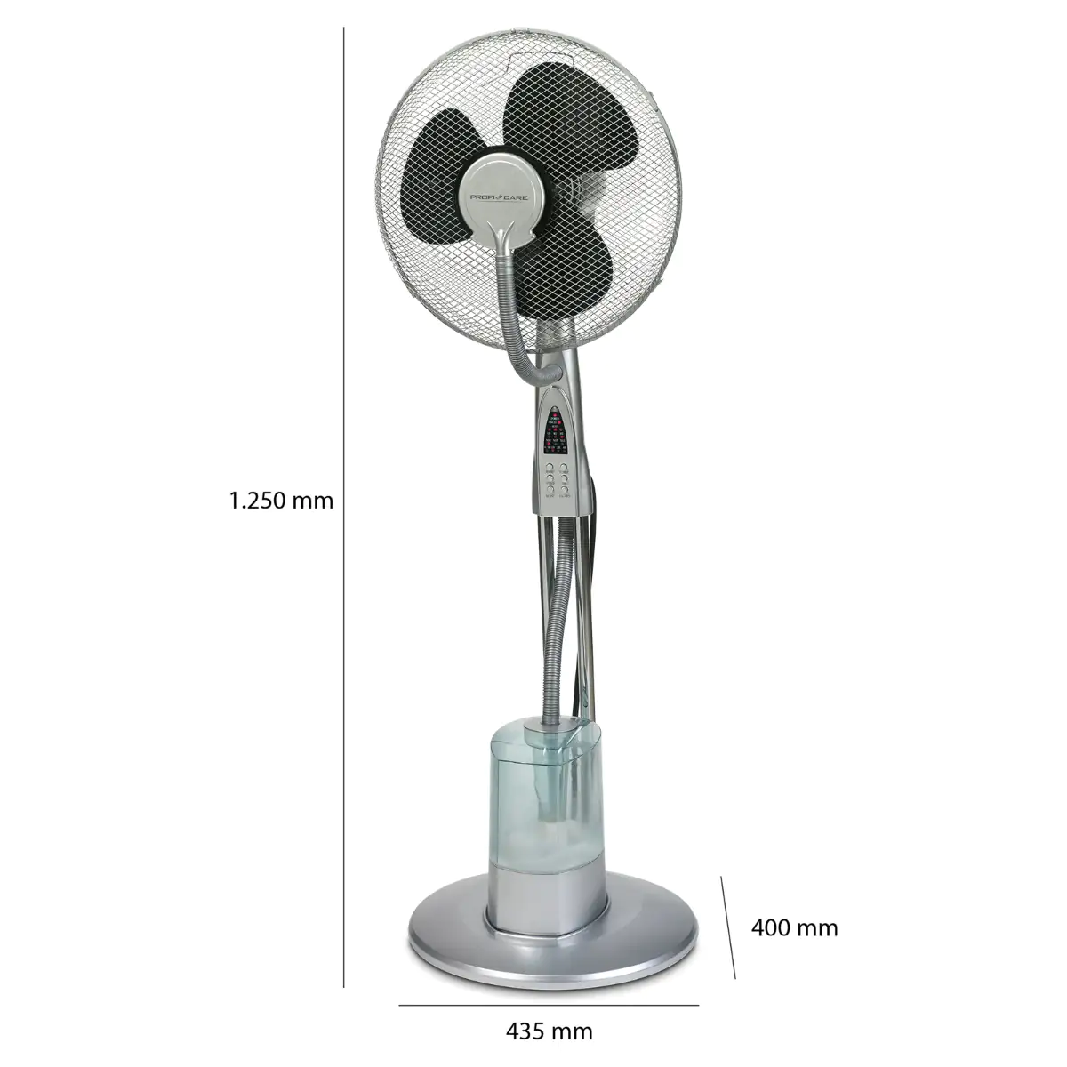 Proficare Standventilator mit Wasservernebelung PC VL 3069 LB Proficare Standventilator mit Wasservernebelung PC VL 3069 LB