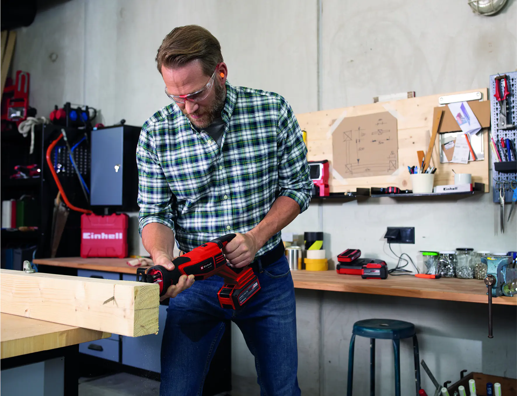 Einhell Professional Akku-Universalsäge TP-AP 18/28 Li BL Solo