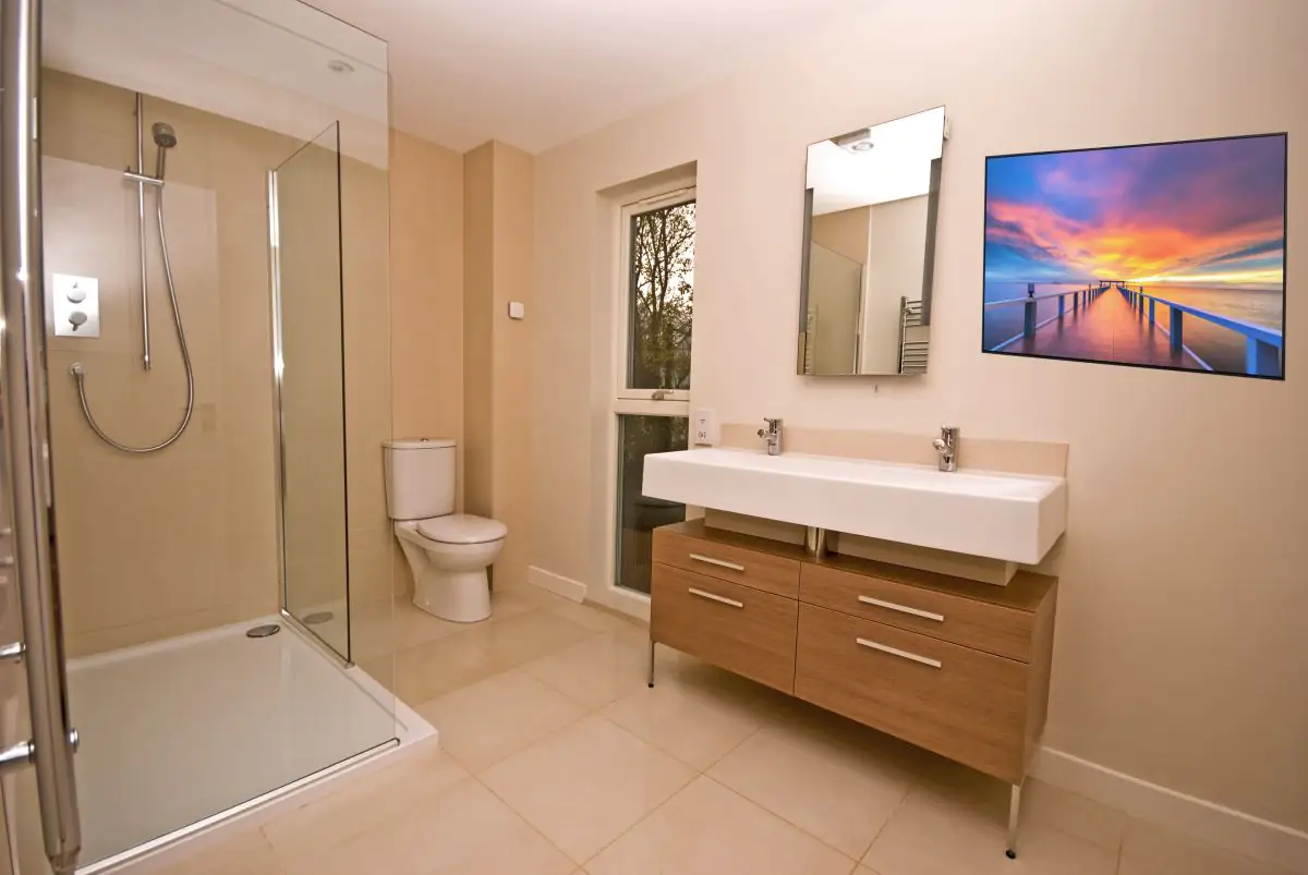 papermoon Infrarotheizkörper EcoHeat 60X100 cm 600 Watt, Steg ins Meer