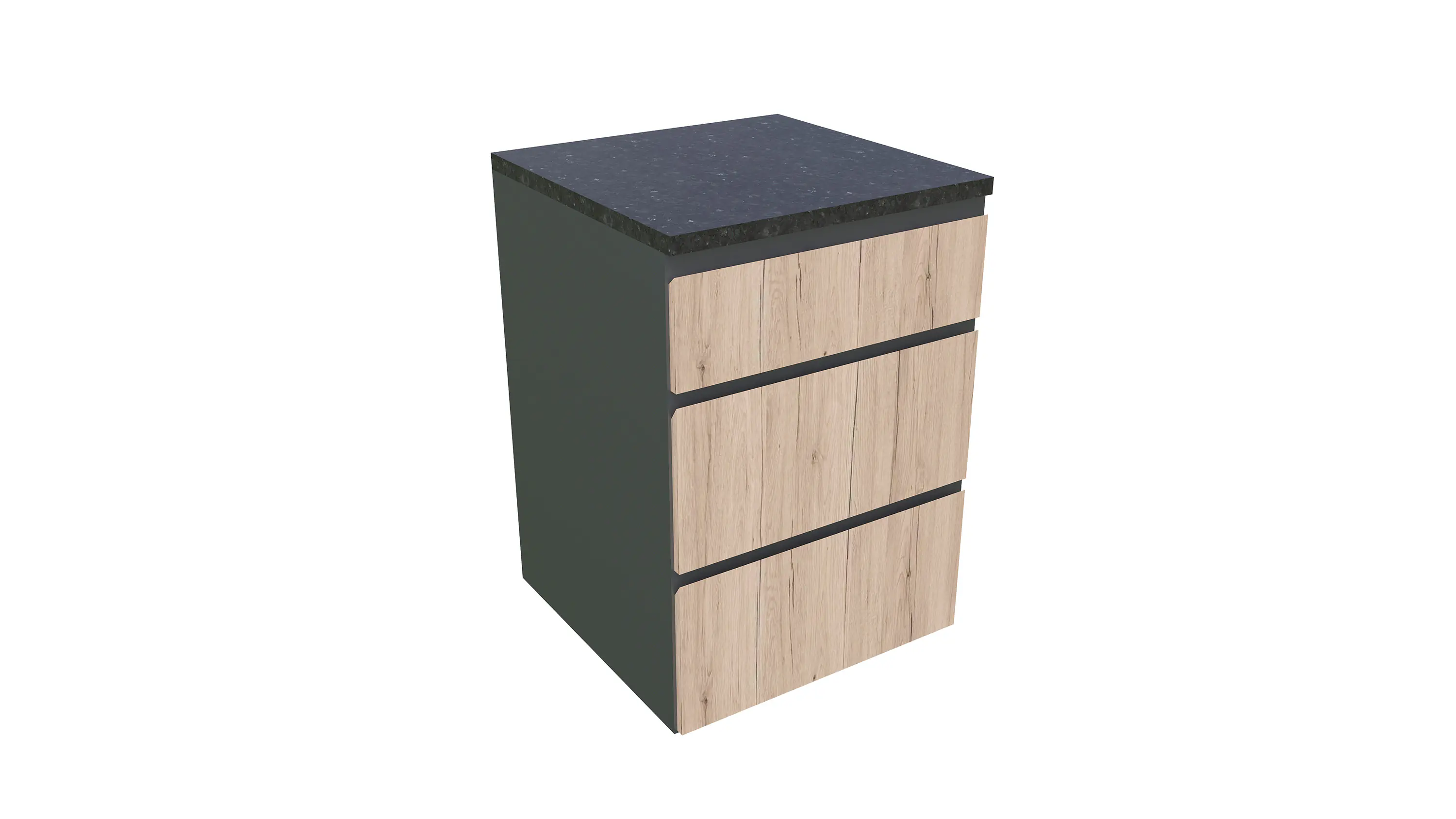 Bellano Living Element für Outdoorküchen inkl. 3 Schubladen eiche granit Bellano Living Element für Outdoorküchen inkl. 3 Schubladen eiche granit