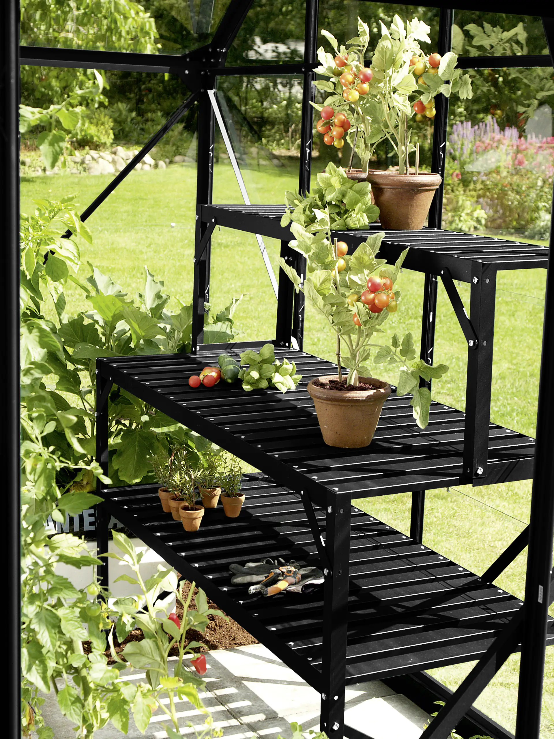 Vitavia Alu-Tischaufsatz 121 x 28 x 39 cm aluminium