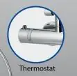 Breuer Duschsäule Aquamaxx 200 Thermostat Thermostat, verchromt, Kopfbrause eckig Breuer Duschsäule Aquamaxx 200 Thermostat Thermostat, verchromt, Kopfbrause eckig