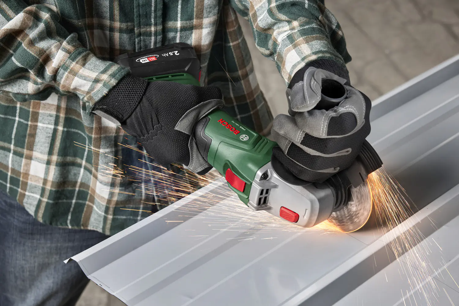 Bosch Akku-Winkelschleifer PWS 18V-70 125 mm Solo Bosch Akku-Winkelschleifer PWS 18V-70 125 mm Solo