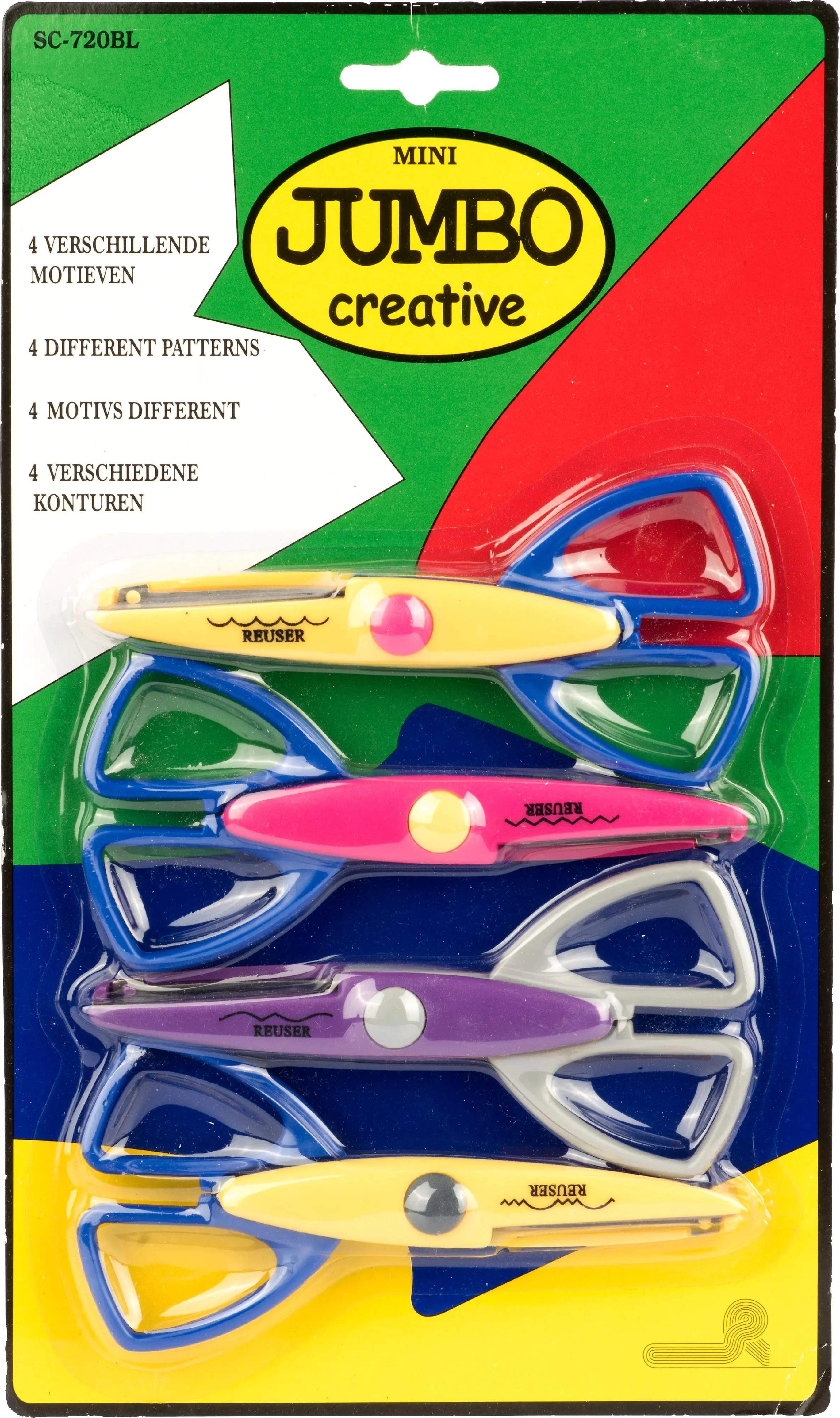 Konturenscheren 4 Motive Set