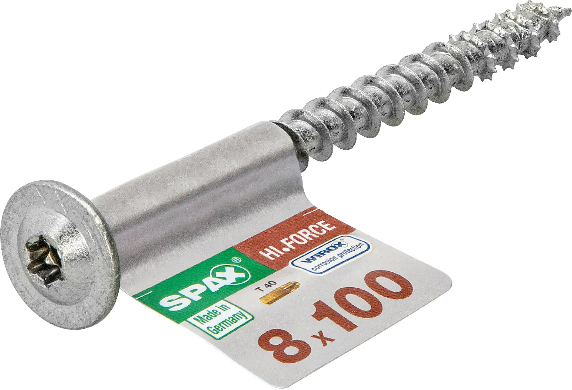 Spax Holzbauschrauben 8.0 x 100 mm TX 40 - 1 Stk.