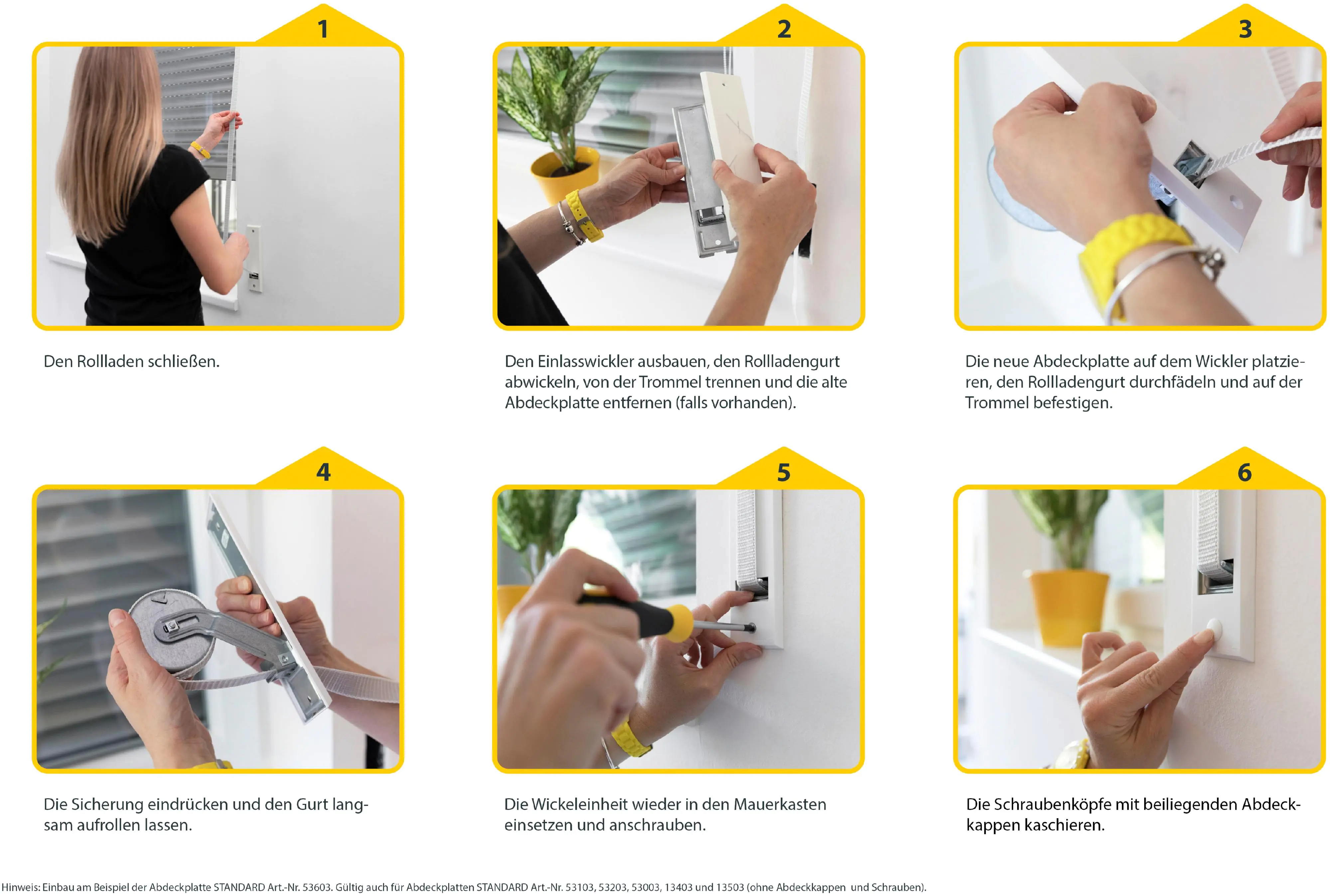 Schellenberg Abdeckplatte STANDARD Lochabstand 26 weiß Schellenberg Abdeckplatte STANDARD Lochabstand 26 weiß