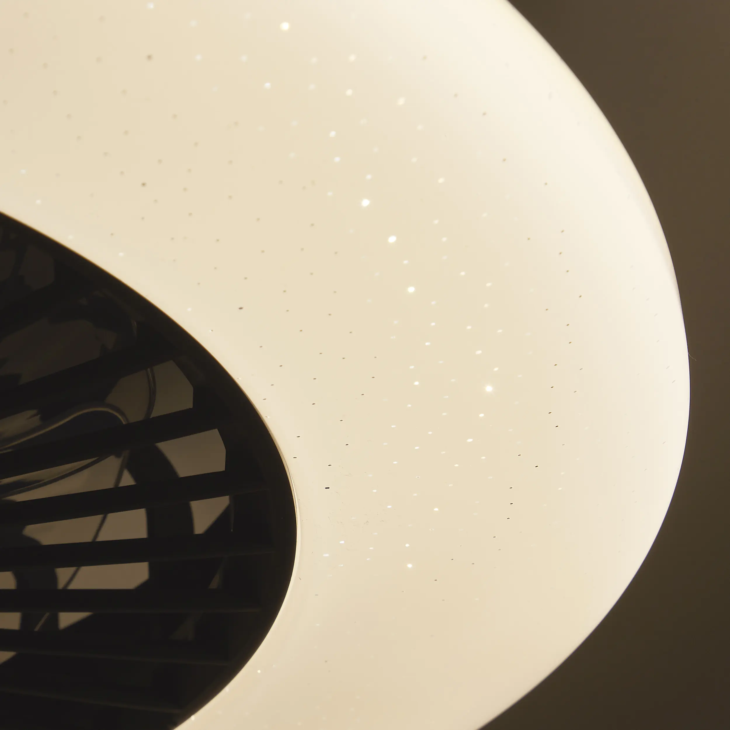 Brilliant LED Deckenleuchte mit Ventilator Salerno Ø 58 cm 55 W schwarz