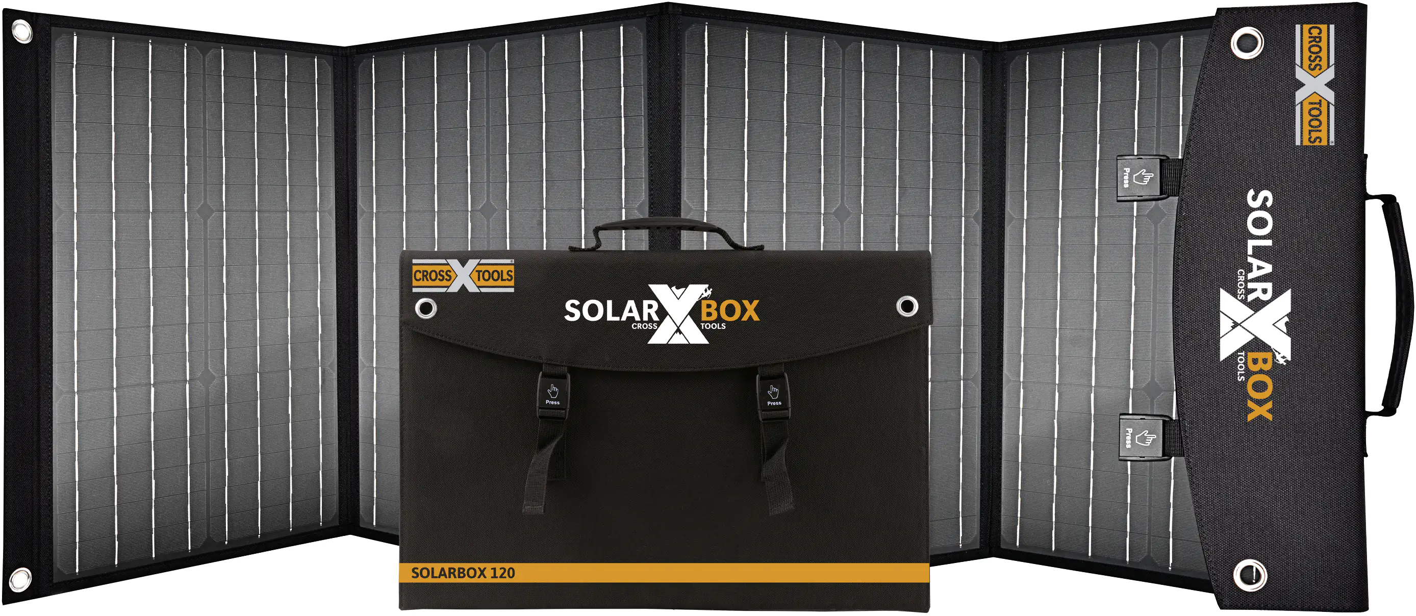 Cross Tools Solarpanel SOLARBOX 120 4 x 30 W 18 V DC 6,65 A Cross Tools Solarpanel SOLARBOX 120 4 x 30 W 18 V DC 6,65 A