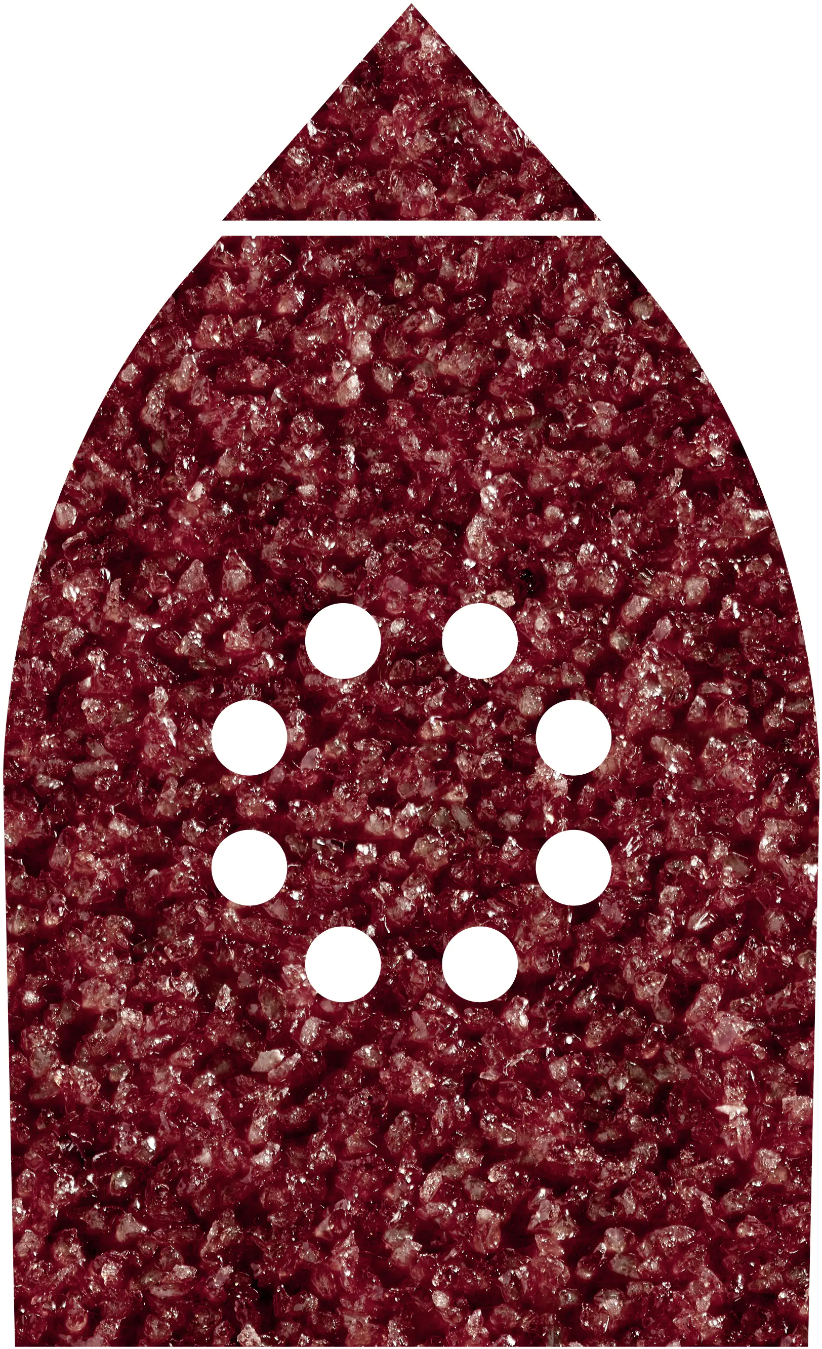 Wolfcraft Haftschleifstreifen K40 Black & Decker-Multischleifer 6 Stück