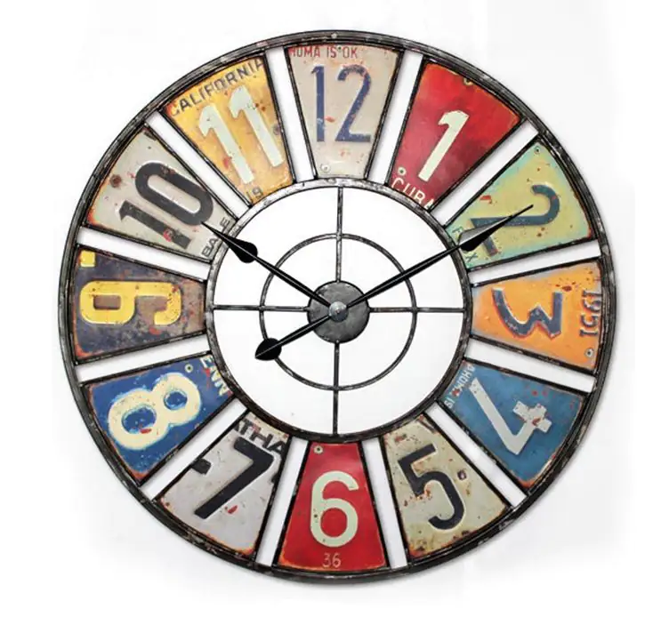 Balance Wanduhr Retro Ø 60 cm Balance Wanduhr Retro Ø 60 cm