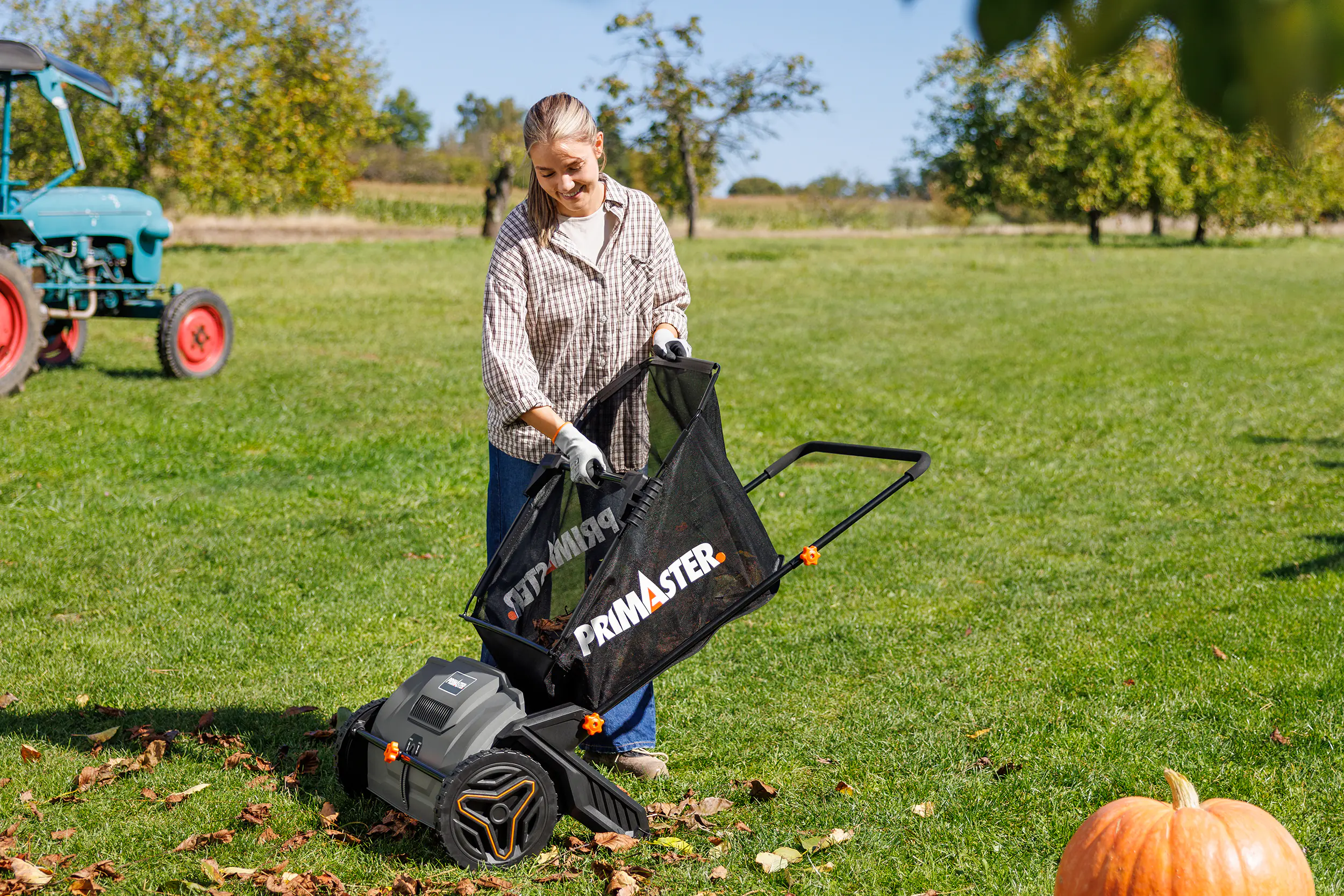 Primaster Laubsammler 53 cm Arbeitsbreite
