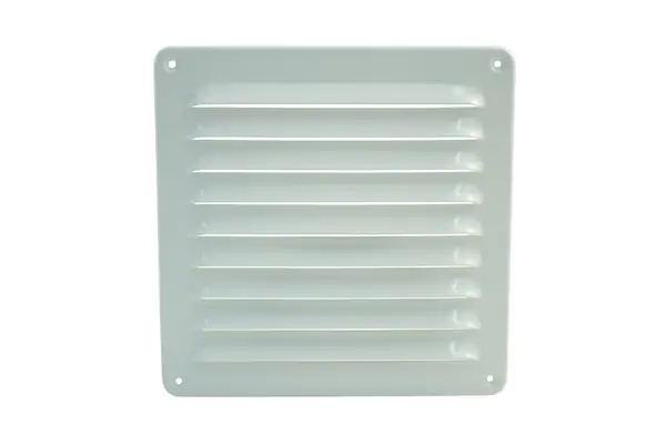 Marley Lüftungsgitter 195 x 195 mm, Aluminium, weiß