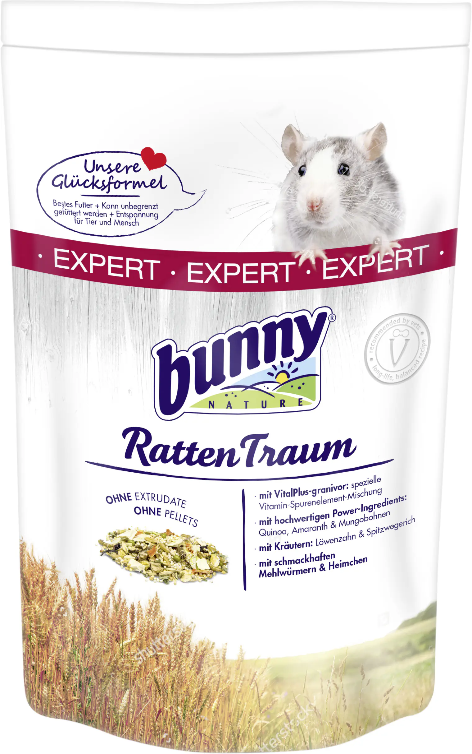 Bunny Nature RattenTraum Expert Trockenfutter 500 g