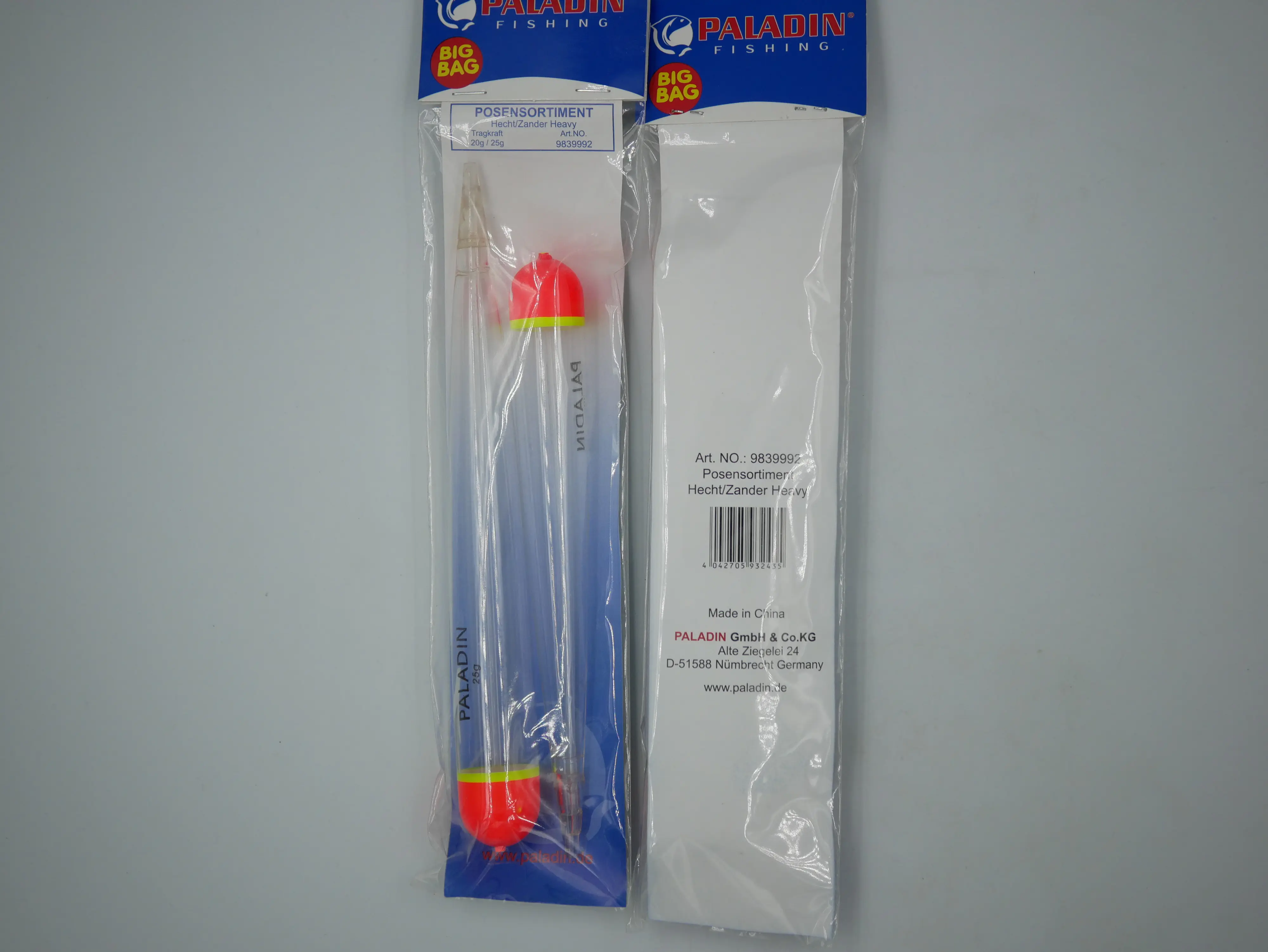 Paladin Posensortiment 20,0 g+25,0 g Hecht Zander 20,0 g+25,0 g