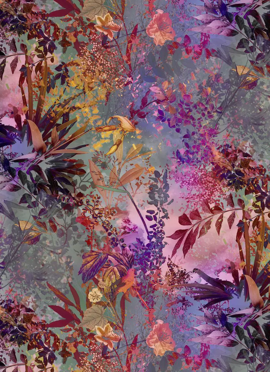 4036834042110 Komar Fototapete Wild Garden 184 x 254 cm