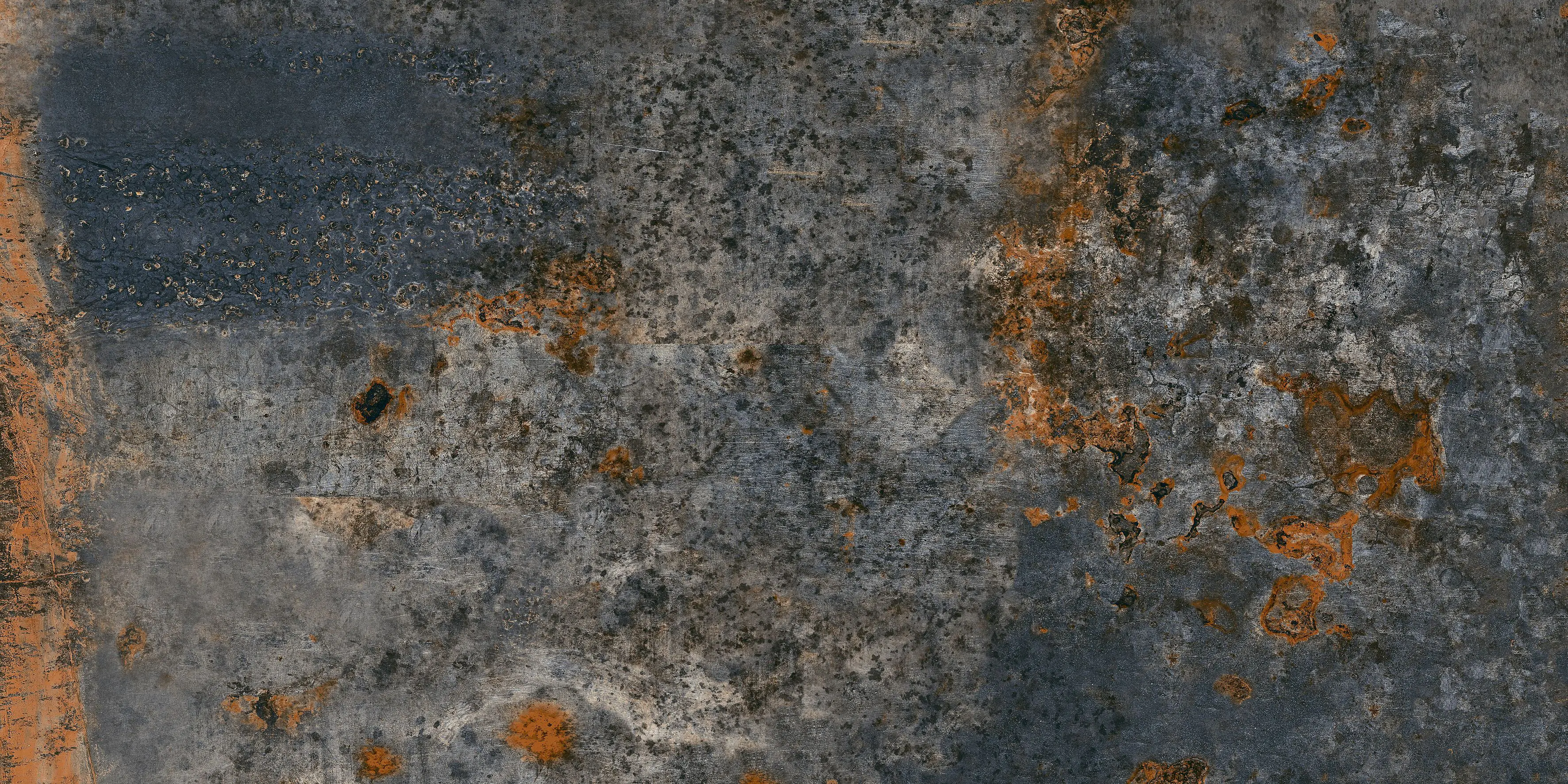 Bodenfliese Feinsteinzeug Copper 60 x 120 cm blue
