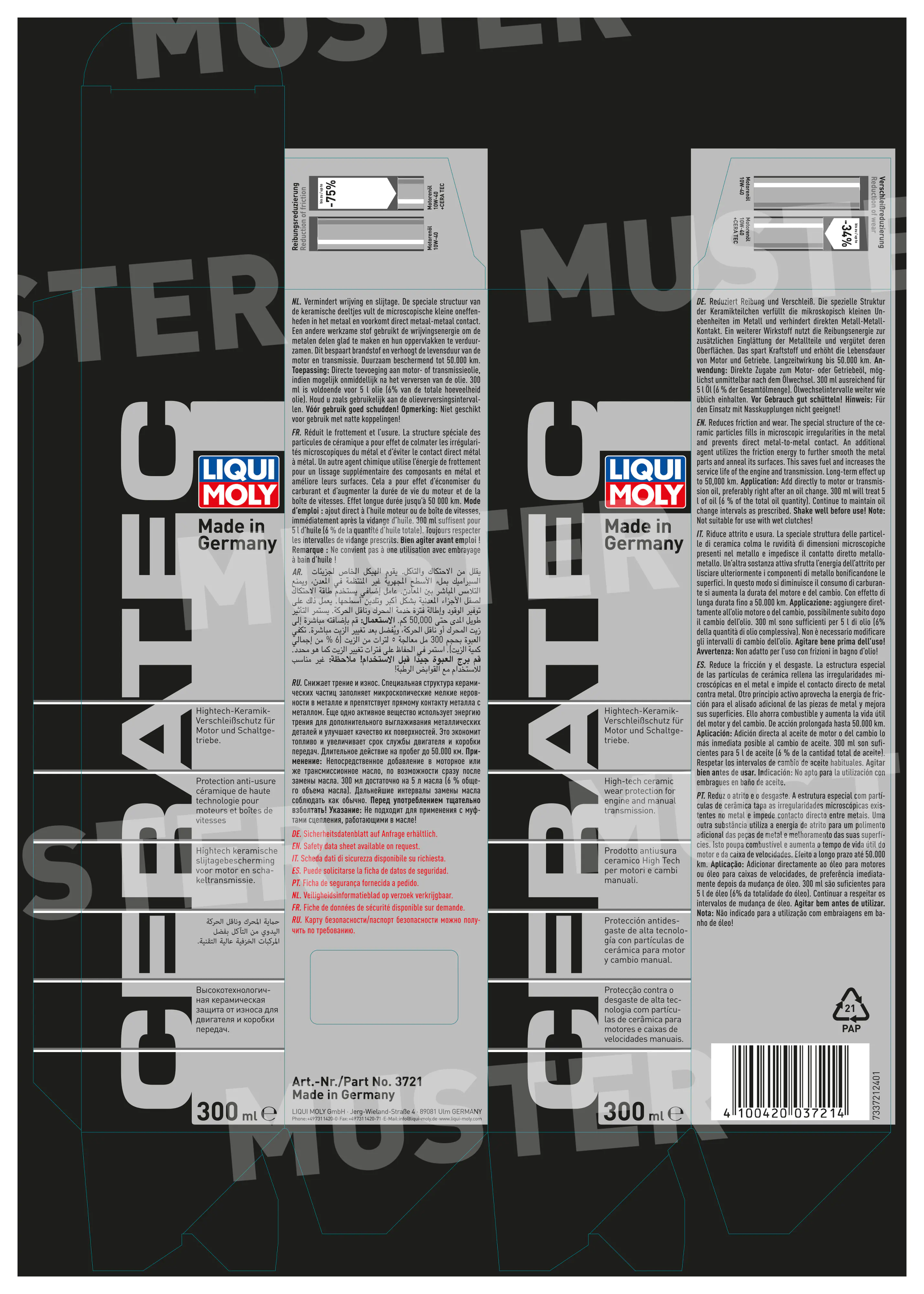 Liqui Moly Cera Tec 300 ml Liqui Moly Cera Tec 300 ml