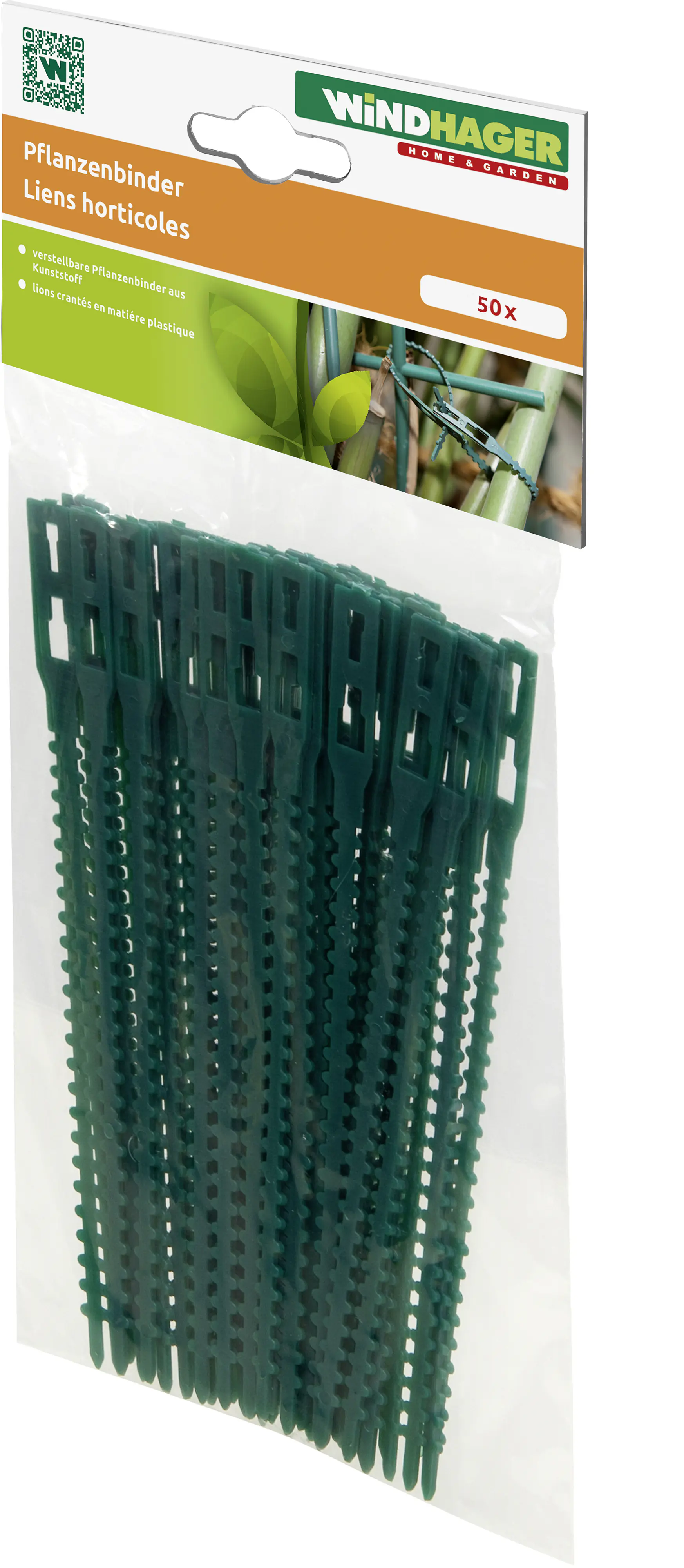 Windhager Pflanzenanbinder 13 mm 50 Stück