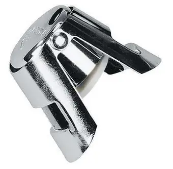 Fackelmann Sektverschluss 3,5 x 3,5 x 5,5 cm