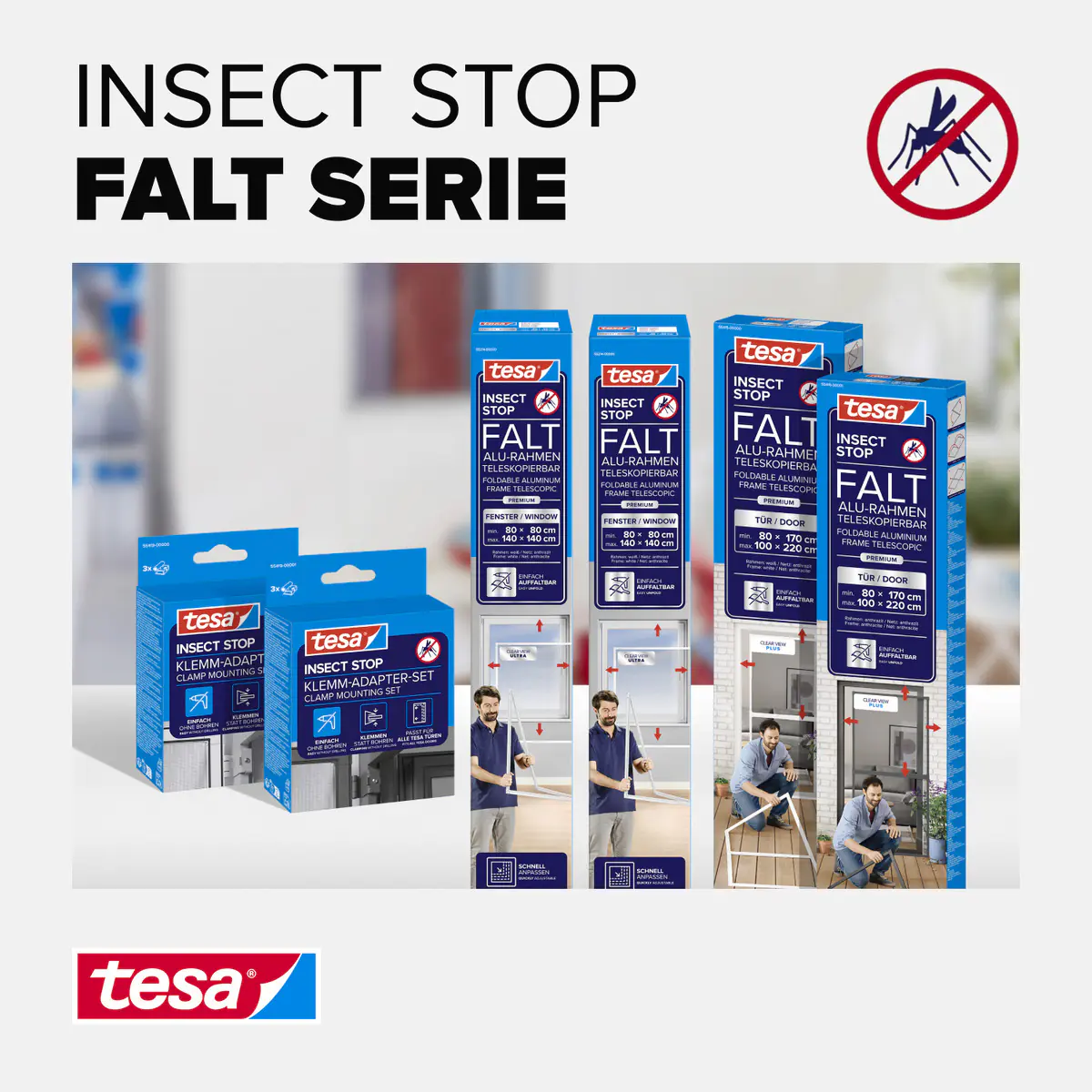 tesa Adapter FALT 35 x 43 x 48 mm weiß