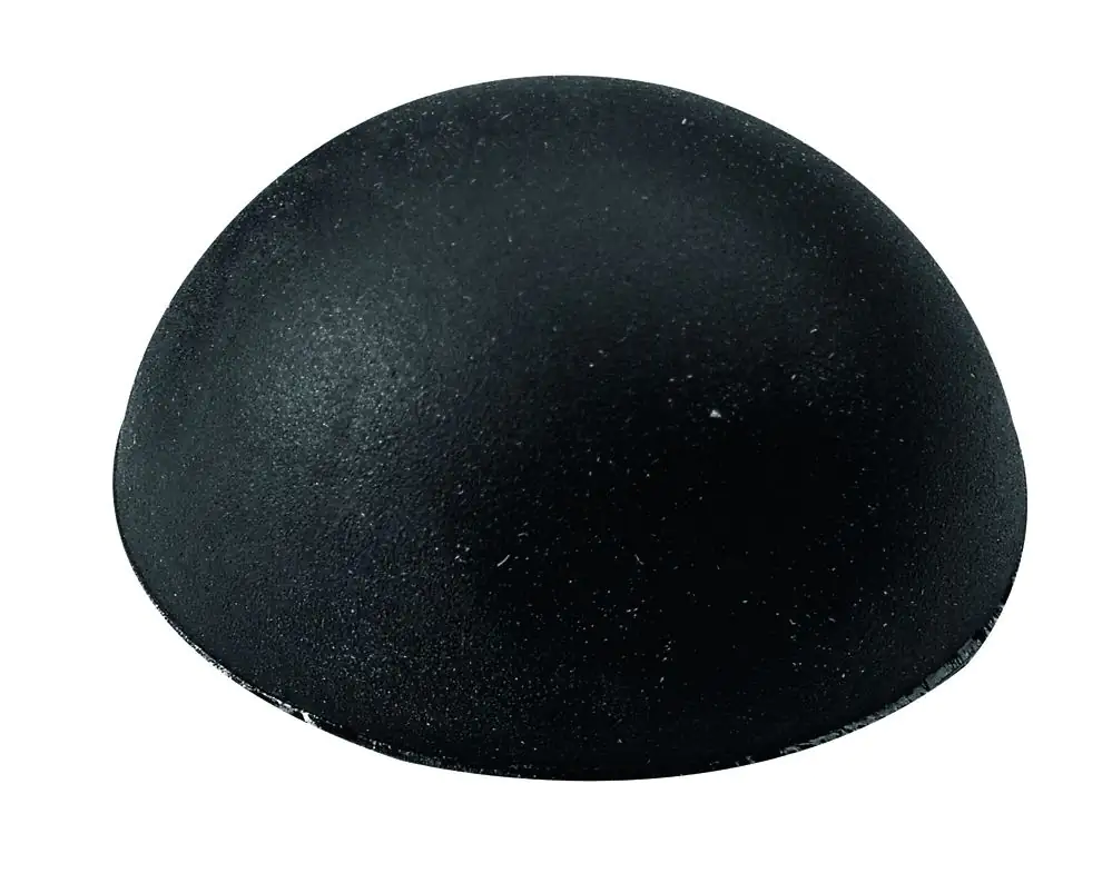 Hettich Wandpuffer 10,0 x 22,0 mm Kunststoff schwarz - 6 Stück