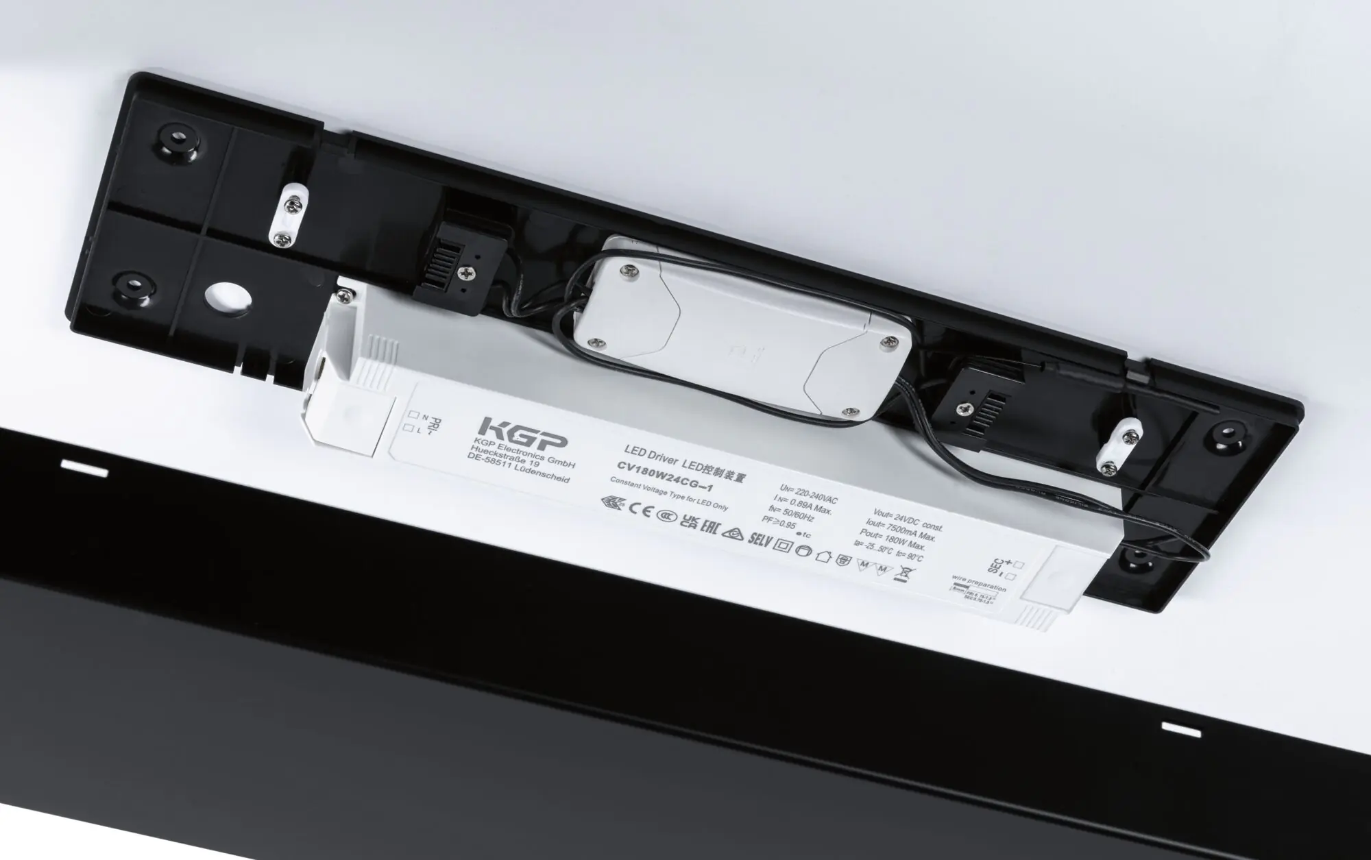 Paulmann Einspeisung für Lichtleiste Linion Power Box 144 W Kunststoff schwarz