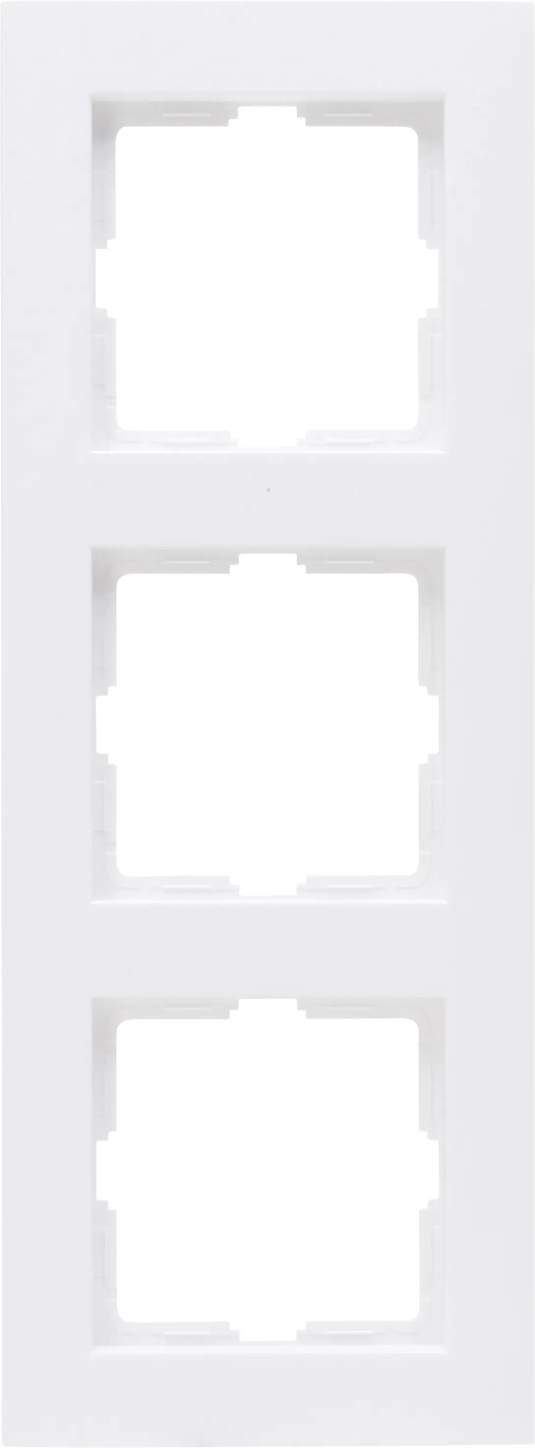 Kopp Abdeckrahmen 3-fach Athenis arktisweiß matt, 308650062