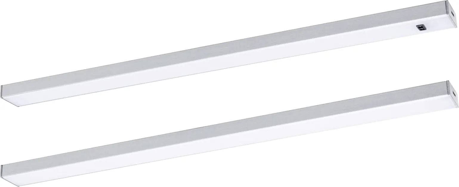 Paulmann LED Lichtleiste Inline chrom matt 35 cm TW 2er Set