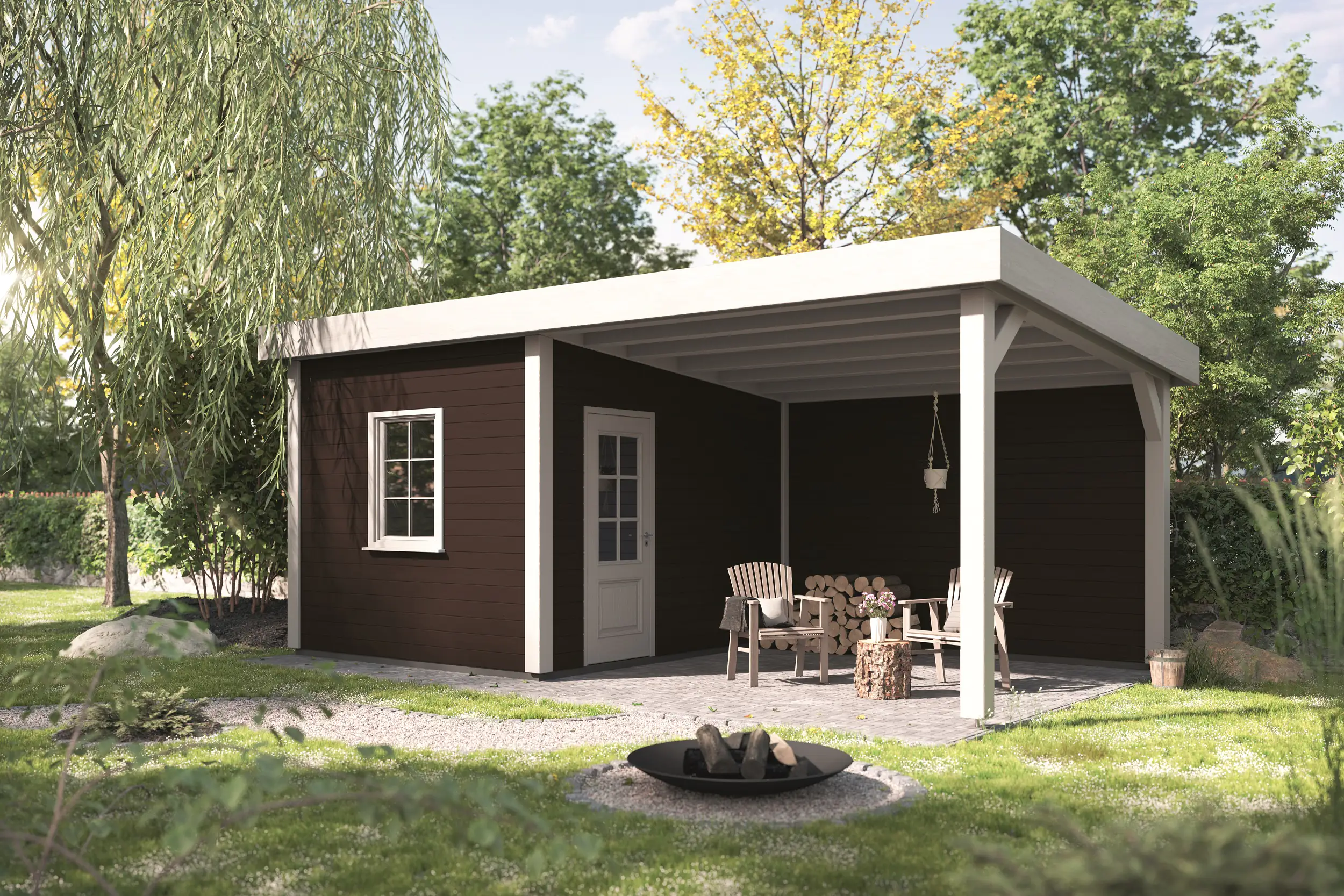 Alpina Wetterschutzfarbe 2,5 L schokobraun Alpina Wetterschutzfarbe 2,5 L schokobraun