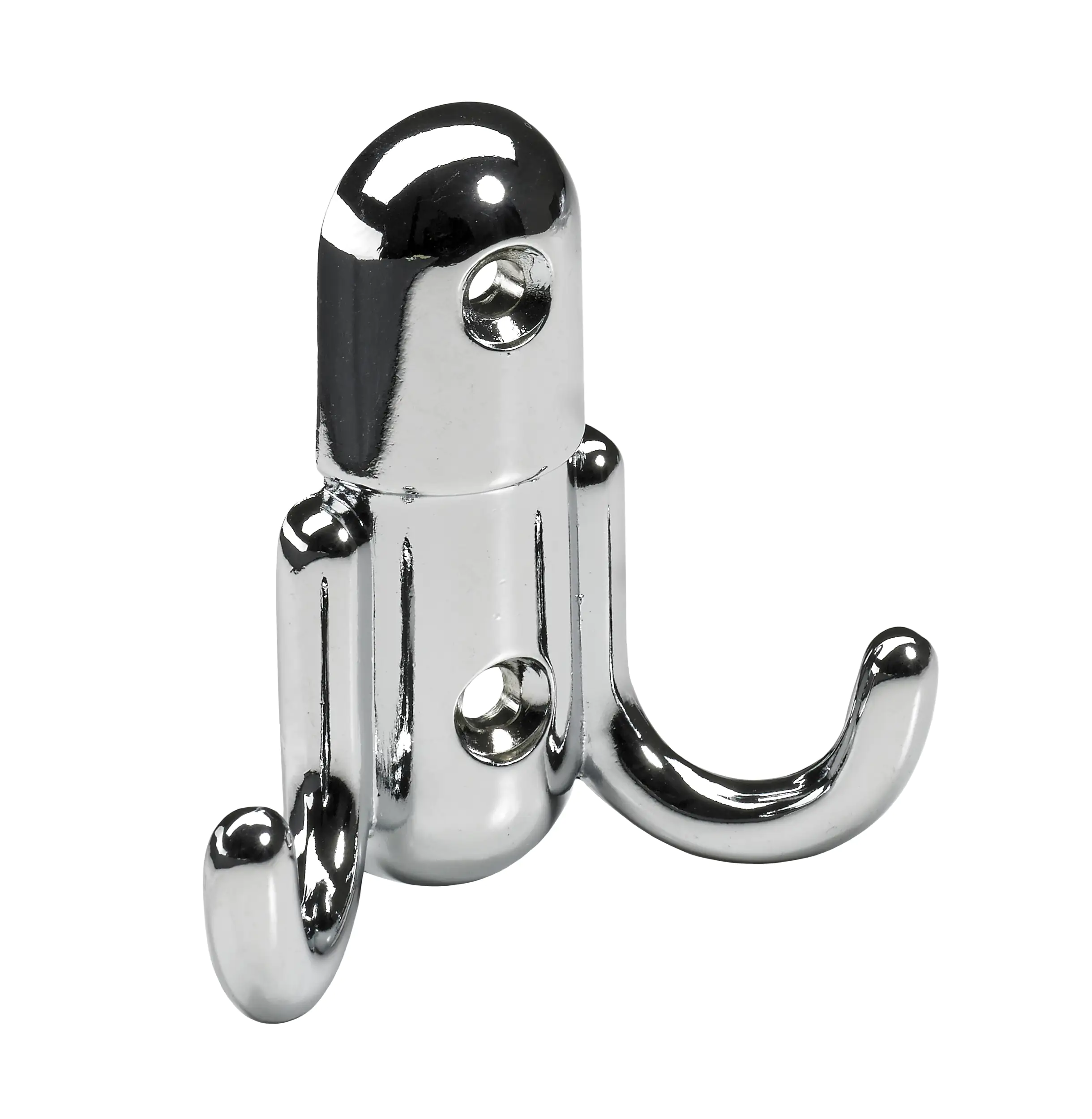 Hettich Mantelhaken 6 x 5,5 x 2,2 cm verchromt silber - 1 Stück