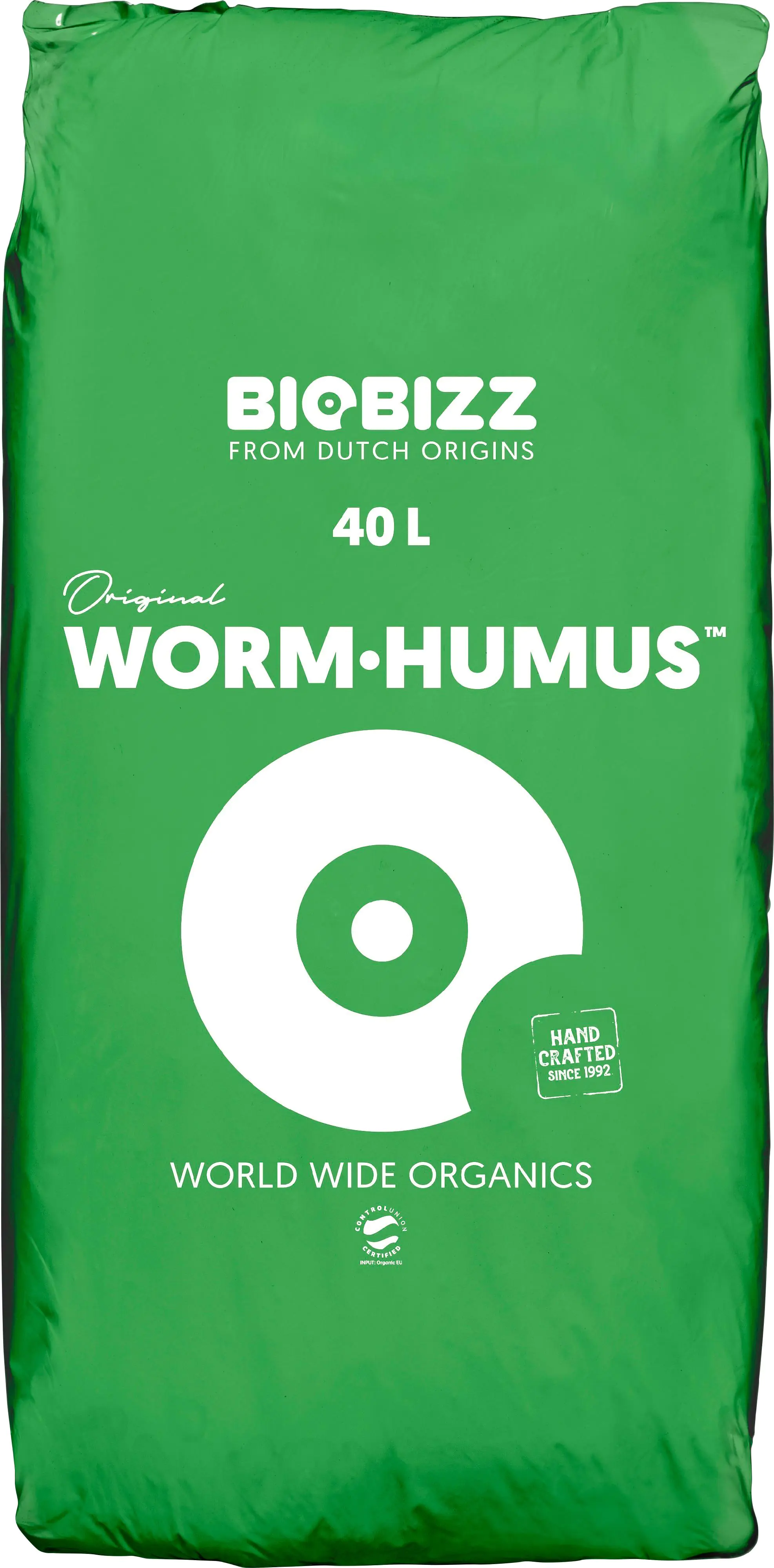 BioBizz Blumeerde Wurmhumus 40 Liter torffrei BioBizz Blumeerde Wurmhumus 40 Liter torffrei